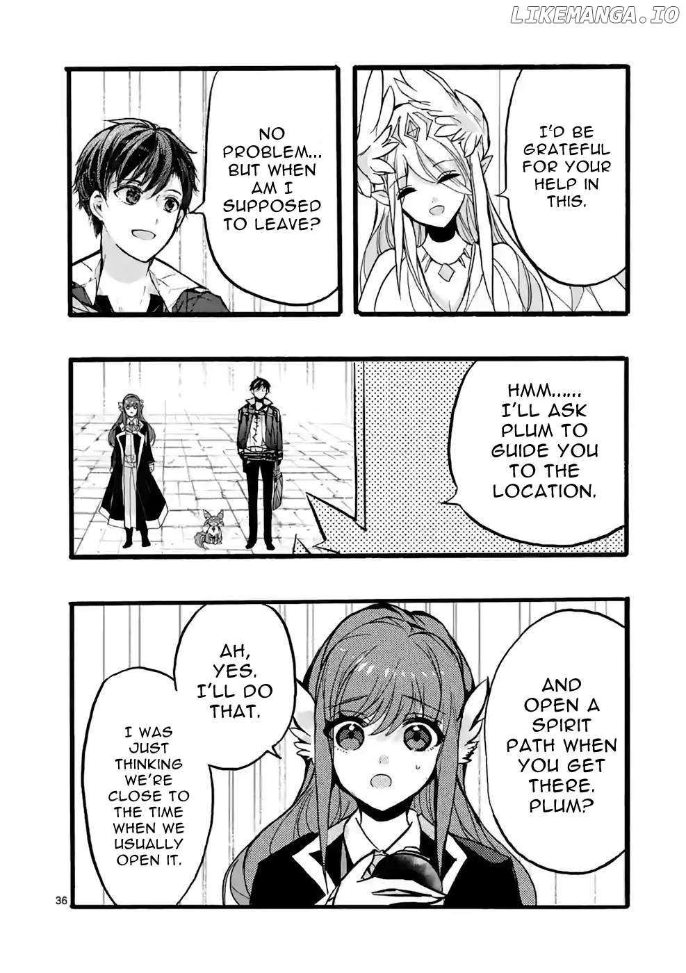 Saikyo Shoku  Kara Shokyu Shoku  Ni Nattano Ni, Naze Ka Yushatachi Kara Tayoraretemasu Chapter 44 page 36 - 