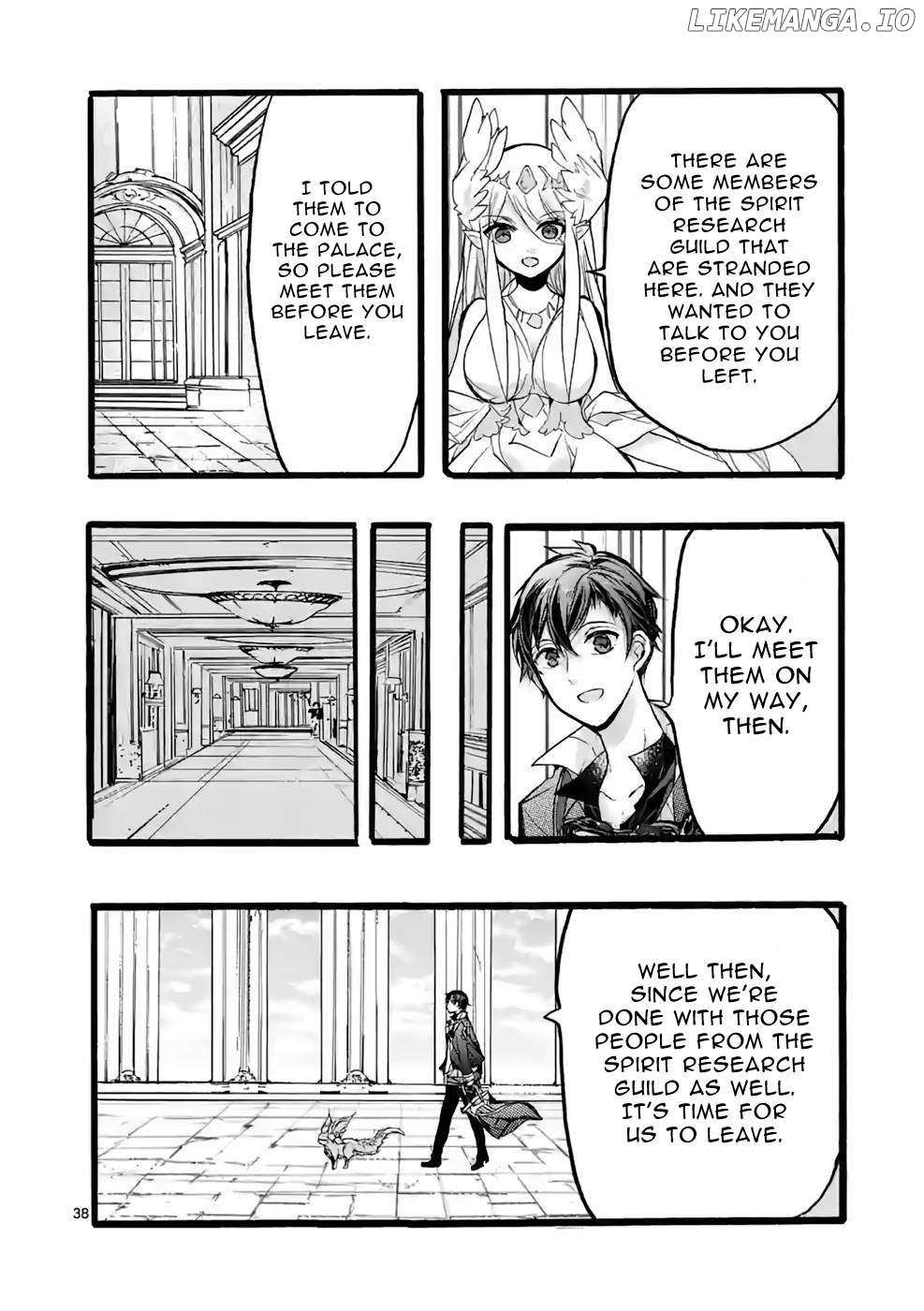 Saikyo Shoku  Kara Shokyu Shoku  Ni Nattano Ni, Naze Ka Yushatachi Kara Tayoraretemasu Chapter 44 page 38 - 