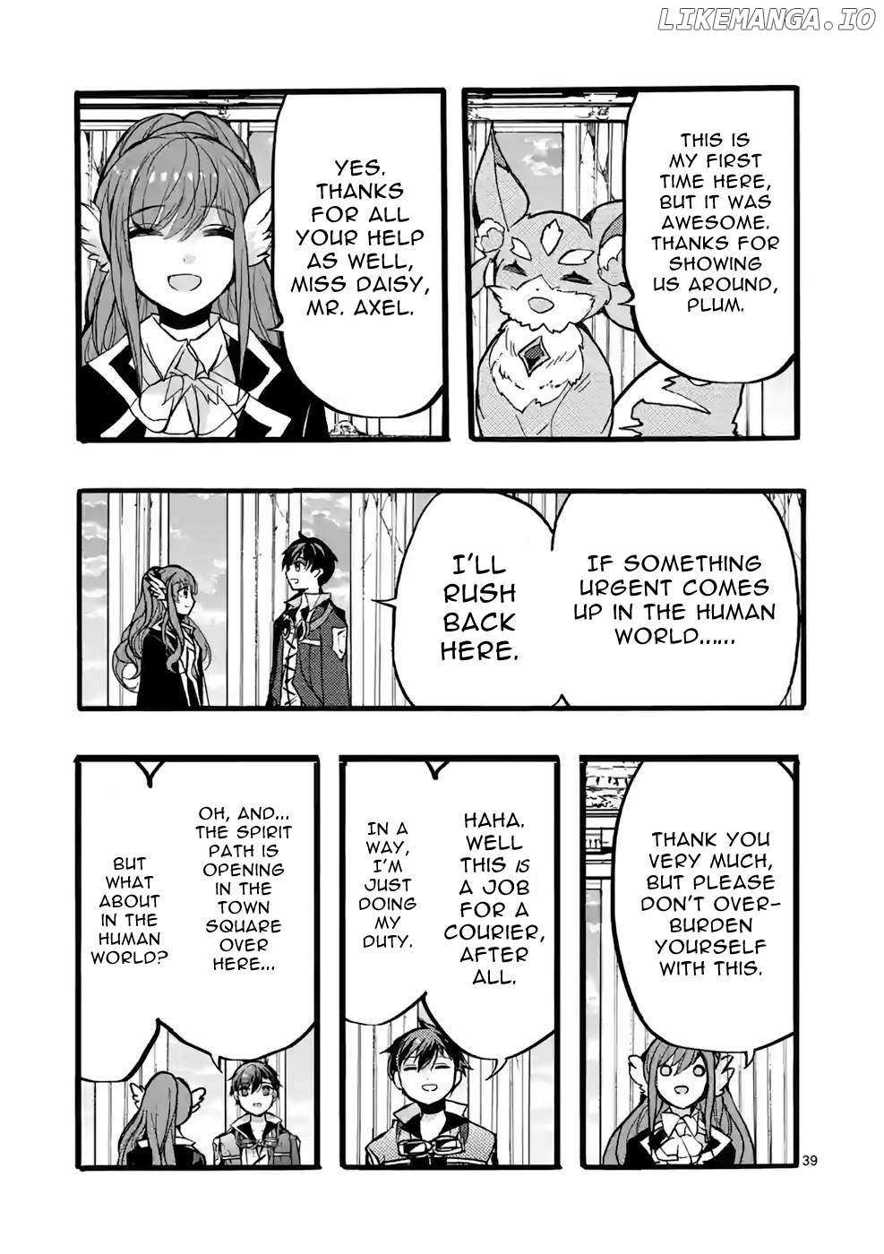 Saikyo Shoku  Kara Shokyu Shoku  Ni Nattano Ni, Naze Ka Yushatachi Kara Tayoraretemasu Chapter 44 page 39 - 