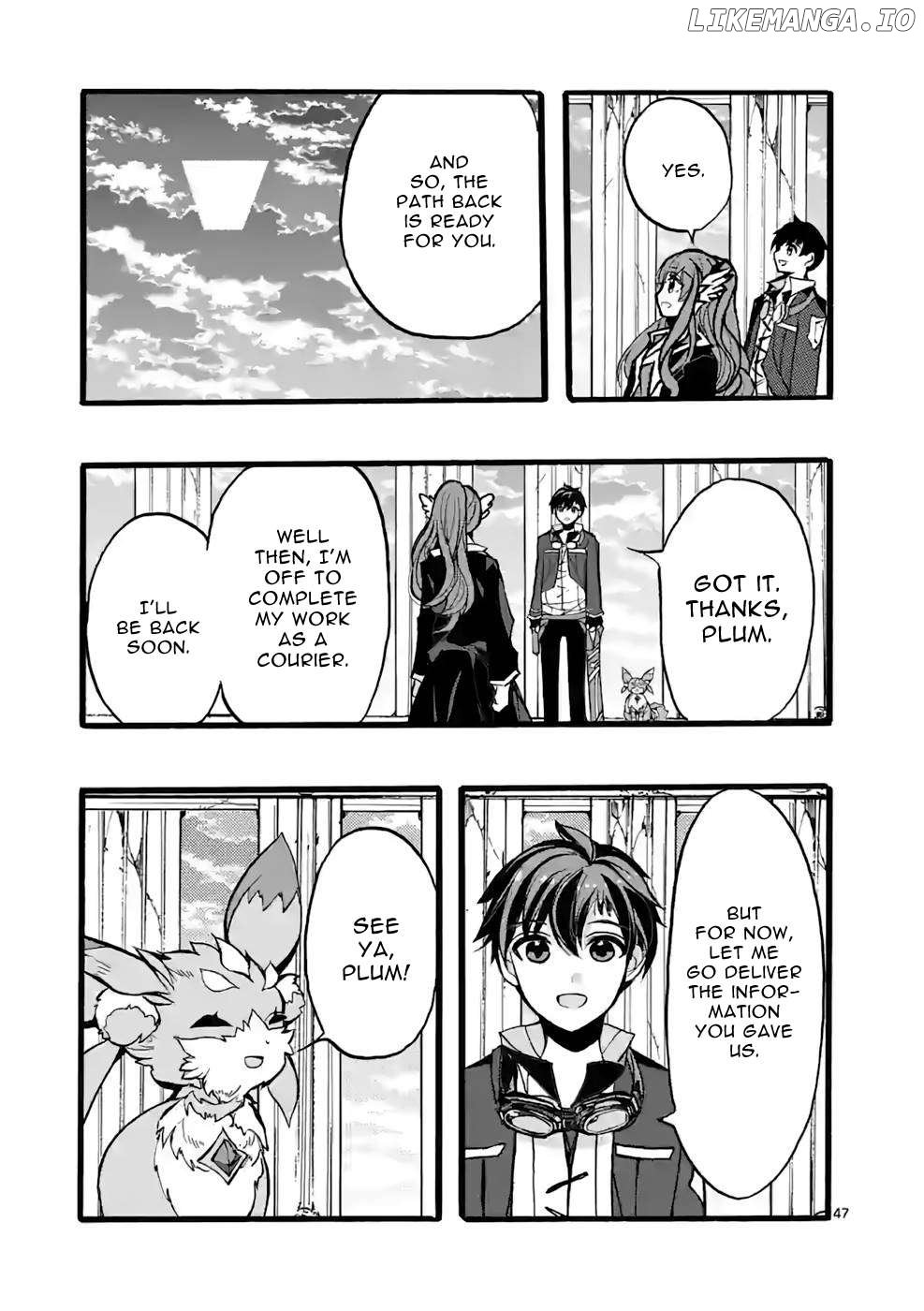 Saikyo Shoku  Kara Shokyu Shoku  Ni Nattano Ni, Naze Ka Yushatachi Kara Tayoraretemasu Chapter 44 page 47 - 