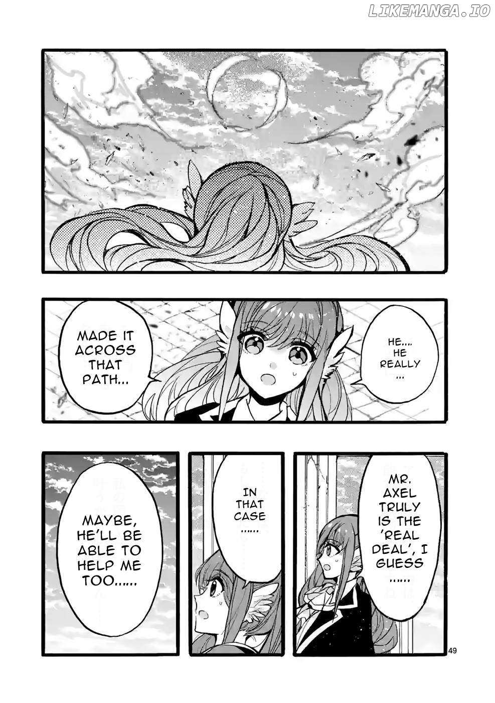 Saikyo Shoku  Kara Shokyu Shoku  Ni Nattano Ni, Naze Ka Yushatachi Kara Tayoraretemasu Chapter 44 page 49 - 