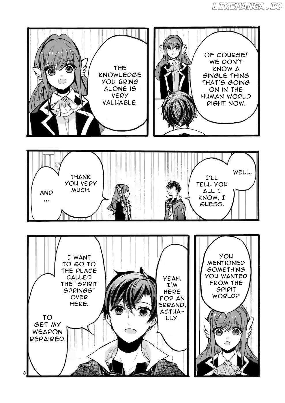 Saikyo Shoku  Kara Shokyu Shoku  Ni Nattano Ni, Naze Ka Yushatachi Kara Tayoraretemasu Chapter 44 page 8 - 