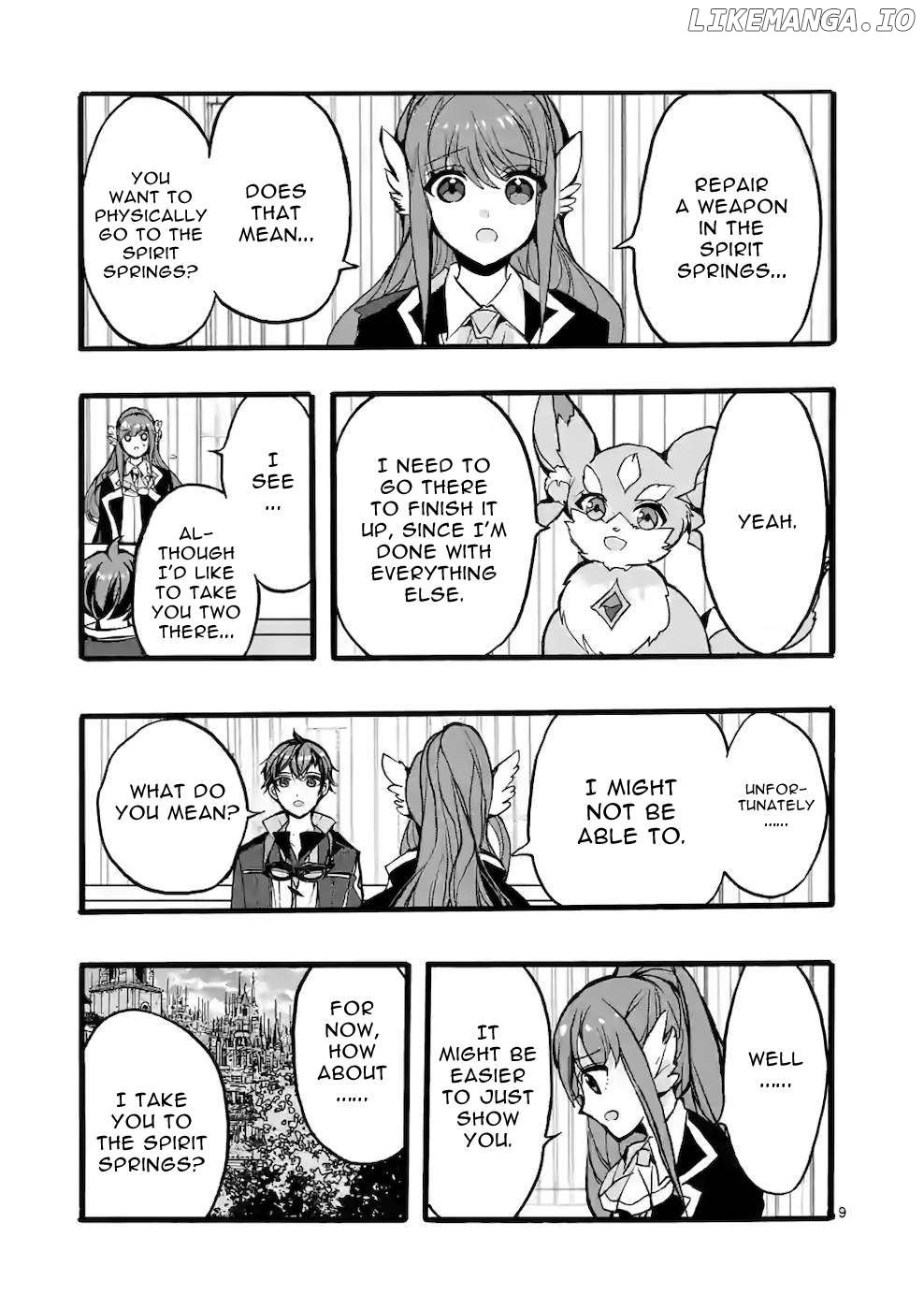 Saikyo Shoku  Kara Shokyu Shoku  Ni Nattano Ni, Naze Ka Yushatachi Kara Tayoraretemasu Chapter 44 page 9 - 