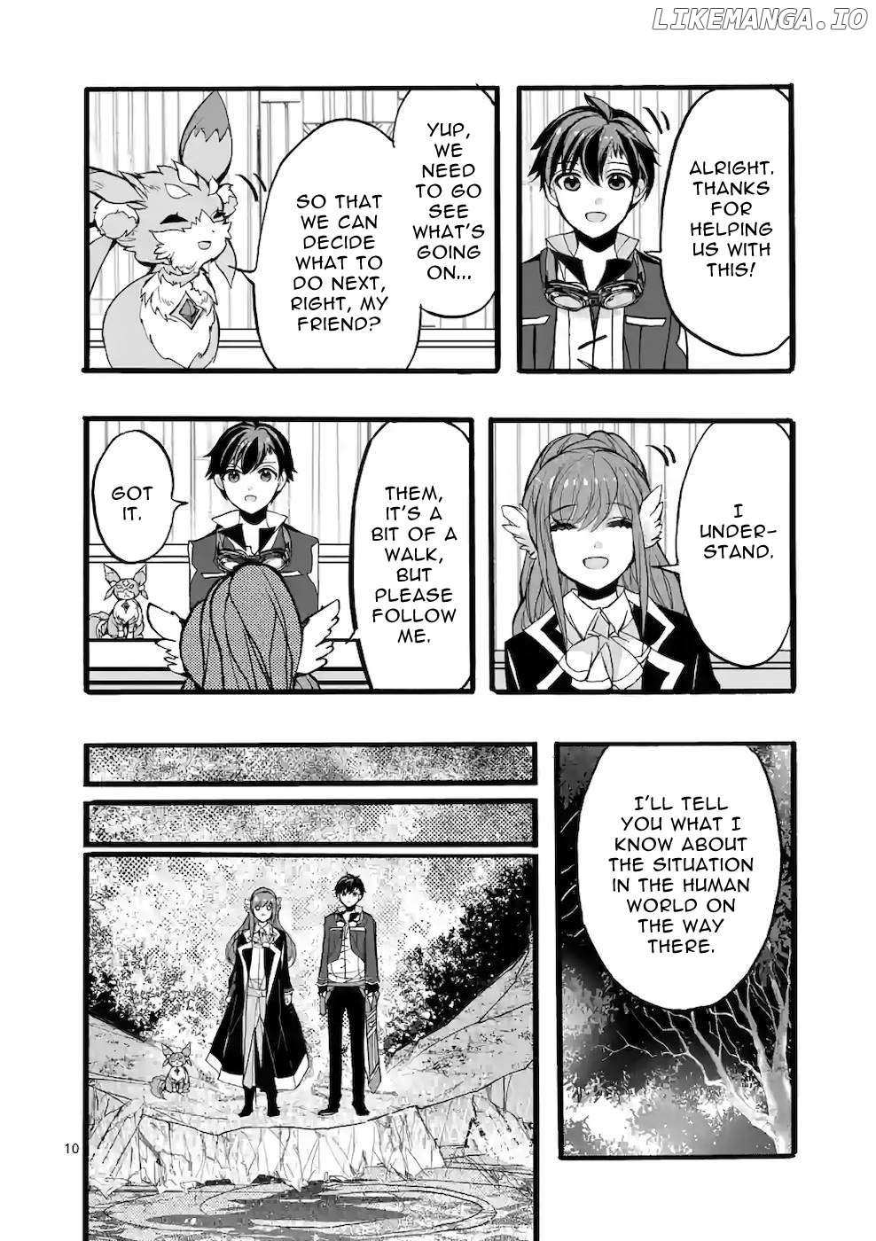 Saikyo Shoku  Kara Shokyu Shoku  Ni Nattano Ni, Naze Ka Yushatachi Kara Tayoraretemasu Chapter 44 page 10 - 