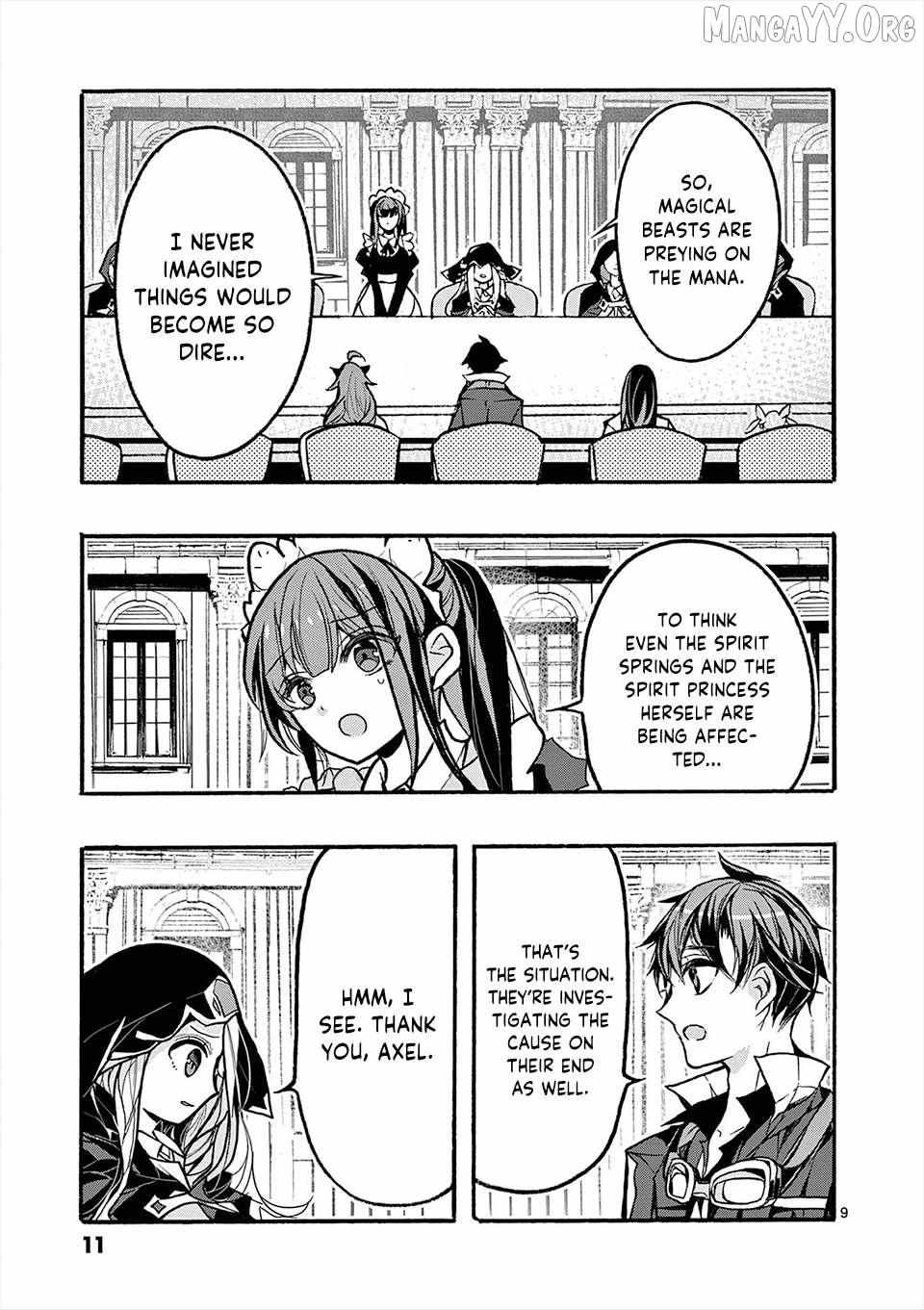 Saikyo Shoku  Kara Shokyu Shoku  Ni Nattano Ni, Naze Ka Yushatachi Kara Tayoraretemasu Chapter 45 page 13 - 