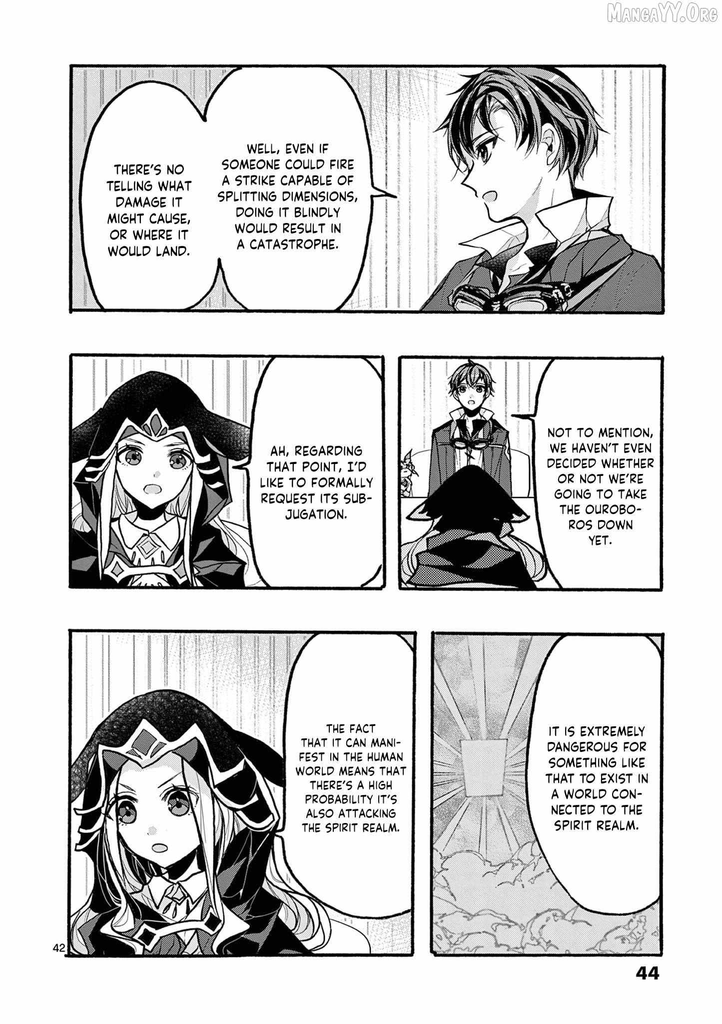 Saikyo Shoku  Kara Shokyu Shoku  Ni Nattano Ni, Naze Ka Yushatachi Kara Tayoraretemasu Chapter 45 page 46 - 