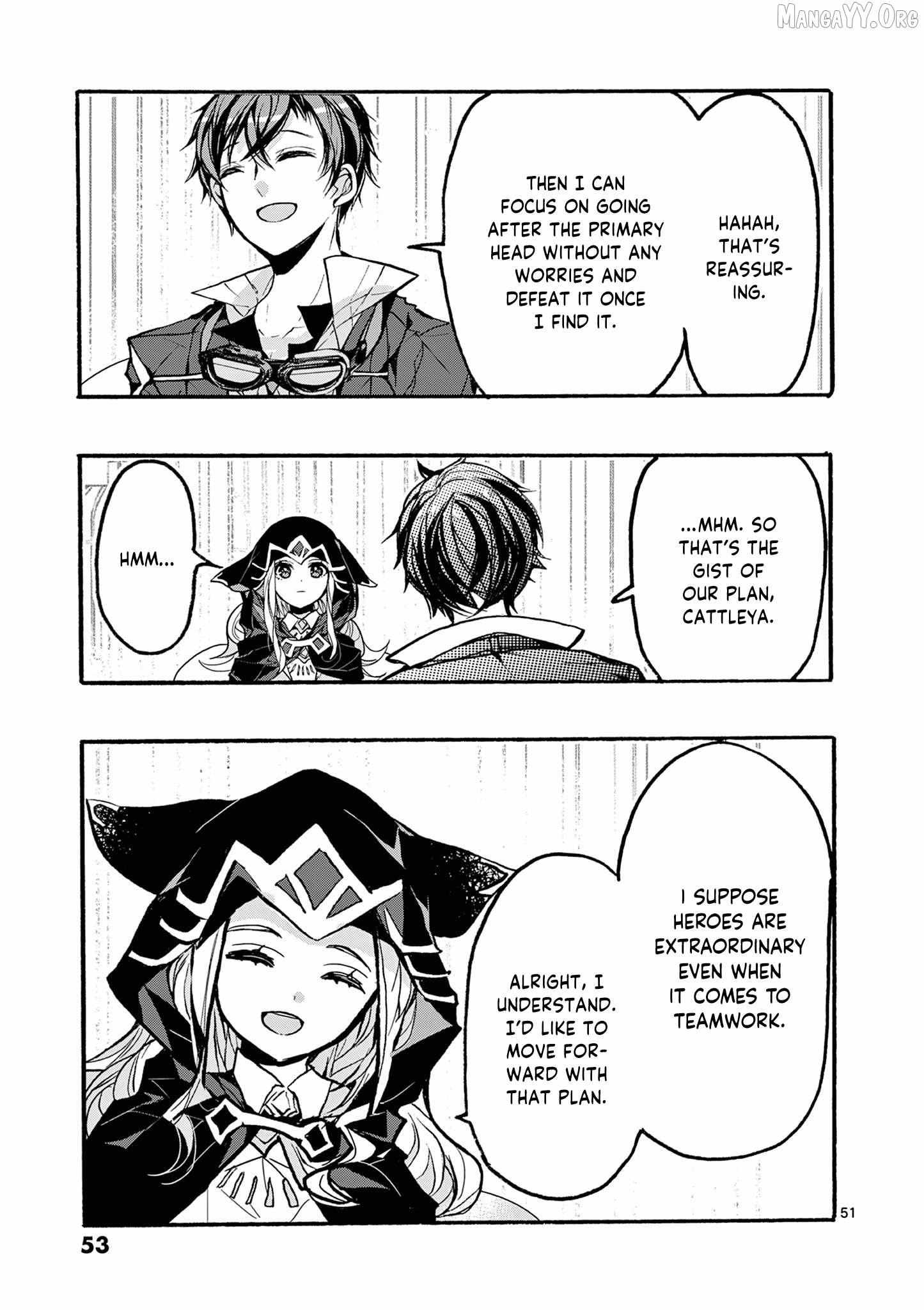 Saikyo Shoku  Kara Shokyu Shoku  Ni Nattano Ni, Naze Ka Yushatachi Kara Tayoraretemasu Chapter 45 page 55 - 