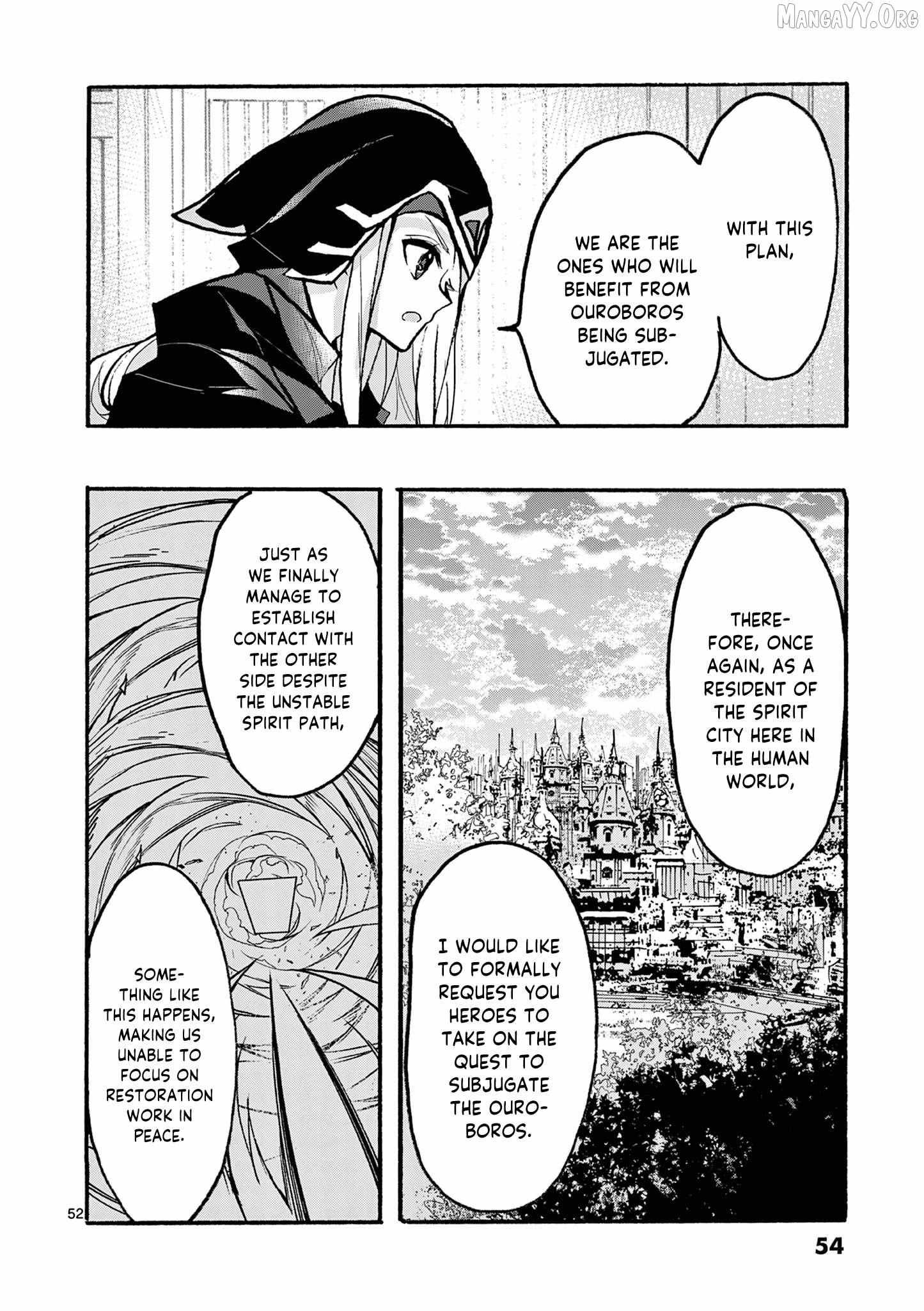 Saikyo Shoku  Kara Shokyu Shoku  Ni Nattano Ni, Naze Ka Yushatachi Kara Tayoraretemasu Chapter 45 page 56 - 