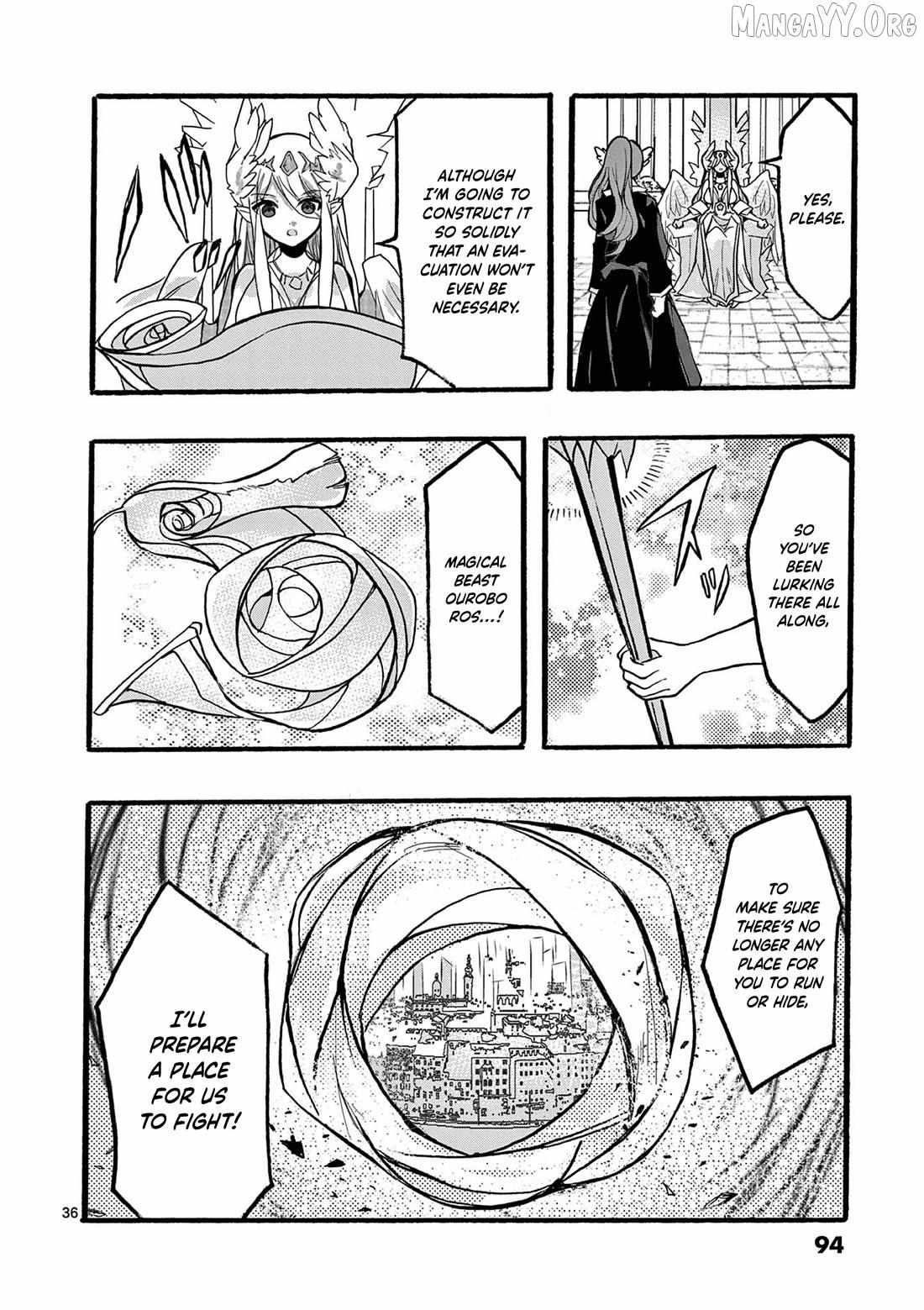 Saikyo Shoku  Kara Shokyu Shoku  Ni Nattano Ni, Naze Ka Yushatachi Kara Tayoraretemasu Chapter 46 page 38 - 