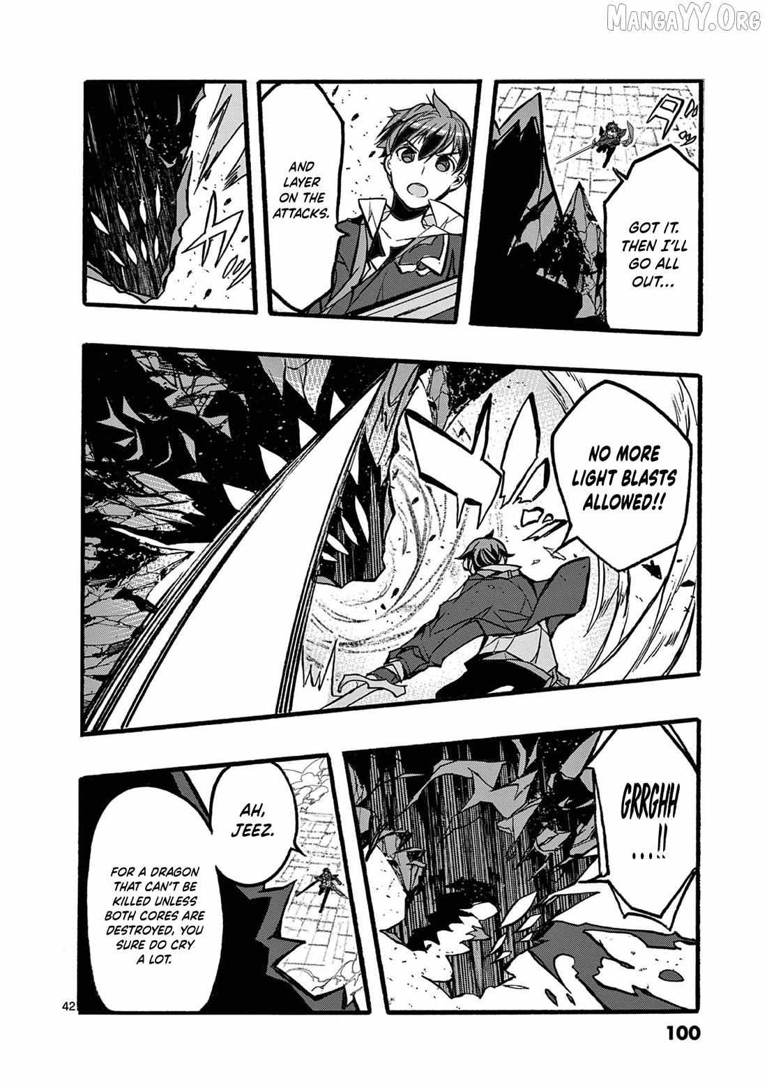 Saikyo Shoku  Kara Shokyu Shoku  Ni Nattano Ni, Naze Ka Yushatachi Kara Tayoraretemasu Chapter 46 page 44 - 