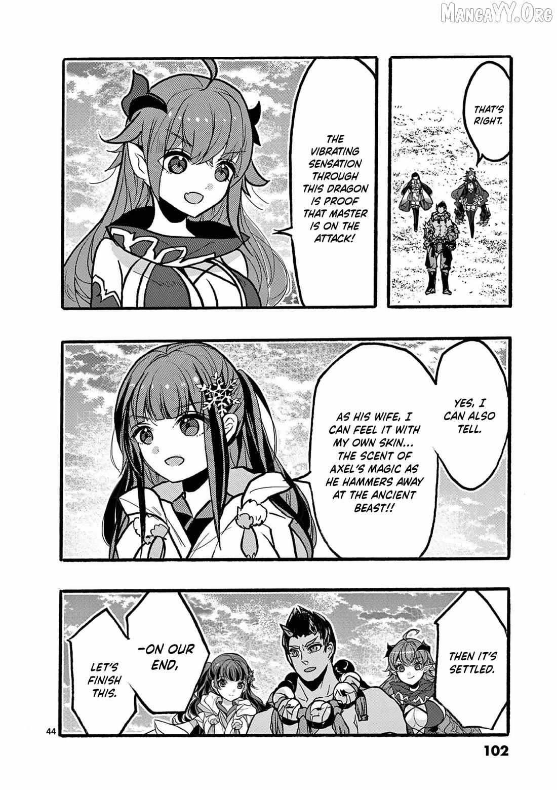 Saikyo Shoku  Kara Shokyu Shoku  Ni Nattano Ni, Naze Ka Yushatachi Kara Tayoraretemasu Chapter 46 page 46 - 