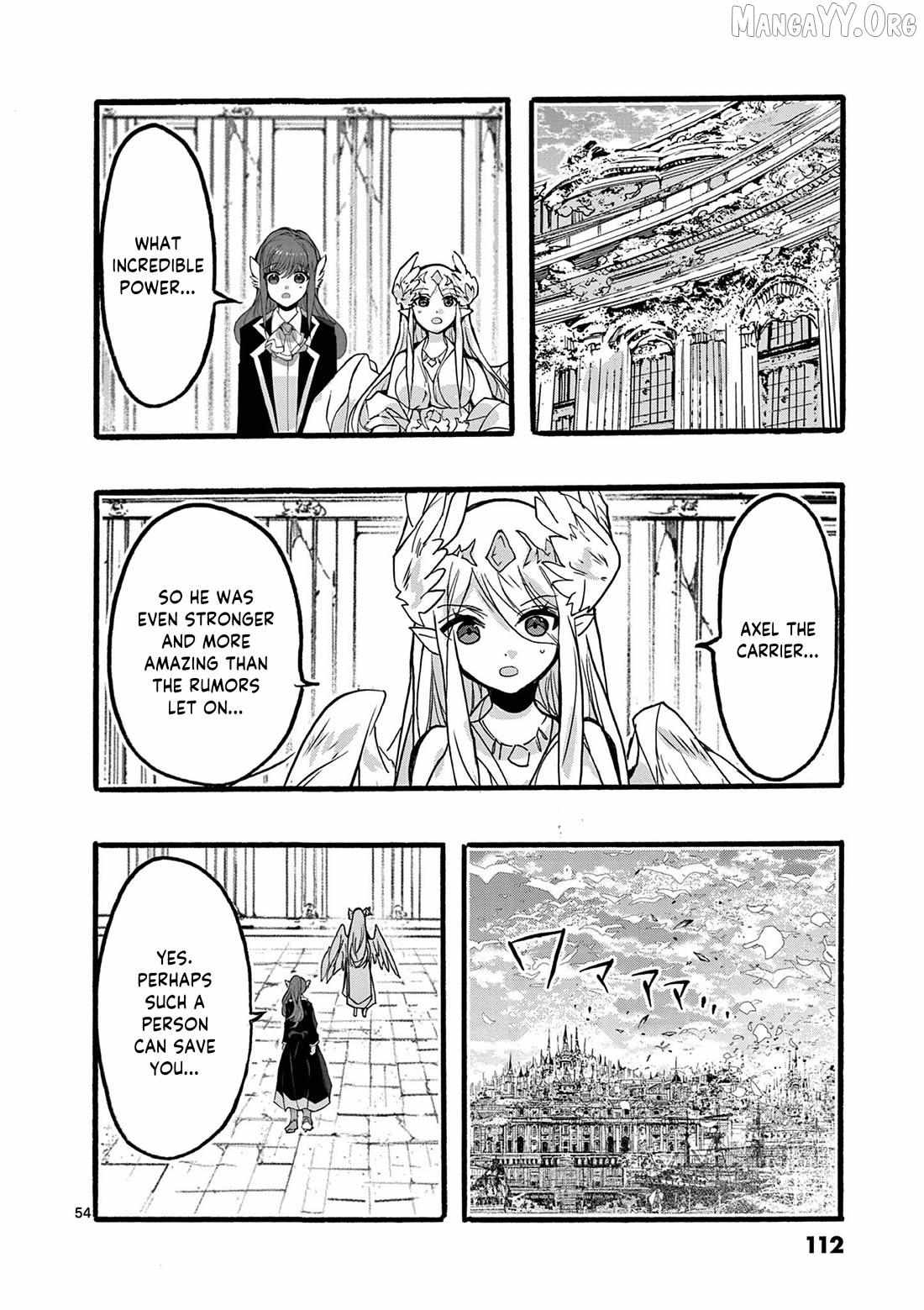 Saikyo Shoku  Kara Shokyu Shoku  Ni Nattano Ni, Naze Ka Yushatachi Kara Tayoraretemasu Chapter 46 page 55 - 
