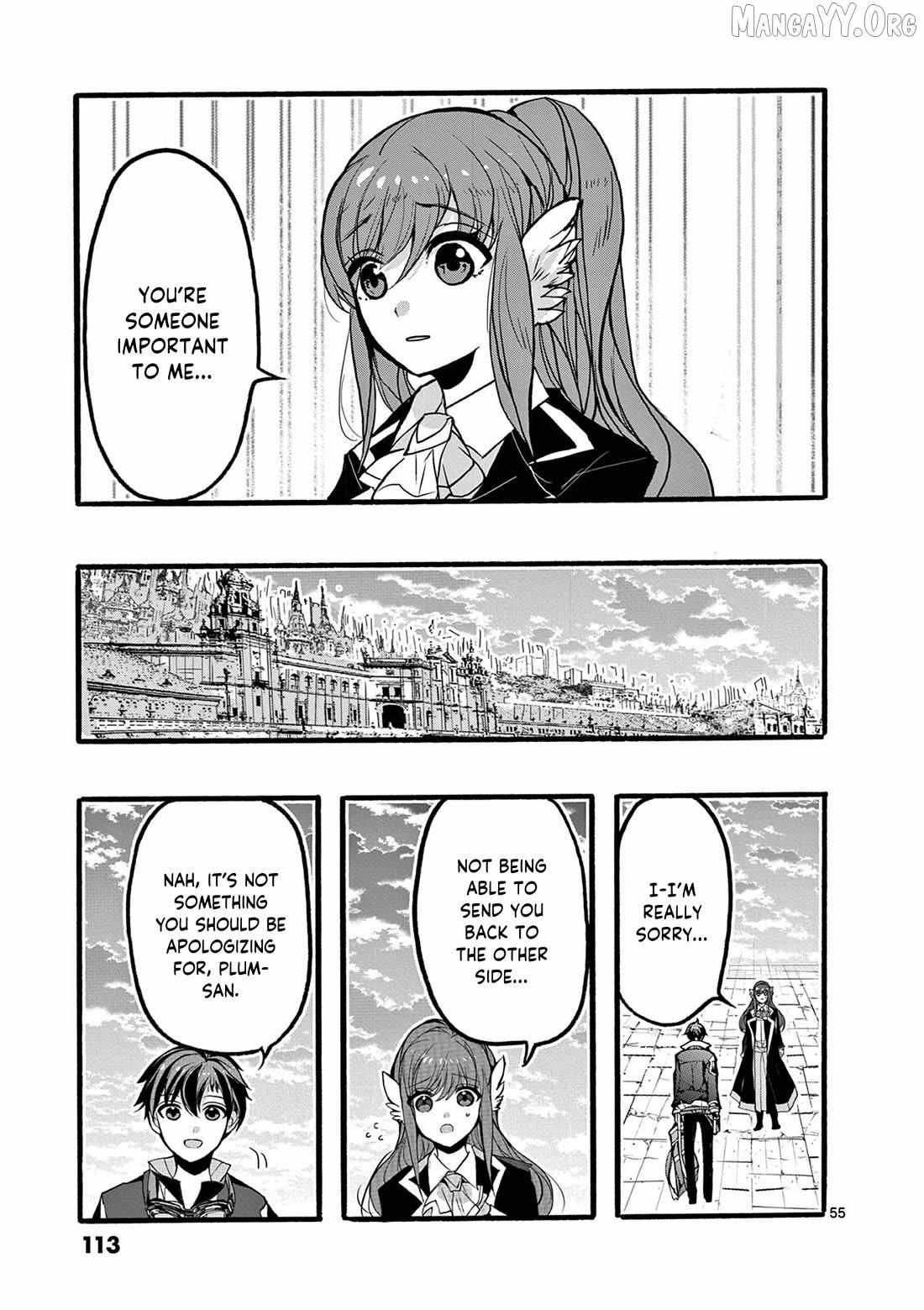 Saikyo Shoku  Kara Shokyu Shoku  Ni Nattano Ni, Naze Ka Yushatachi Kara Tayoraretemasu Chapter 46 page 56 - 