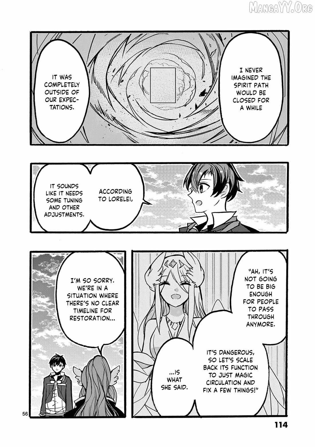 Saikyo Shoku  Kara Shokyu Shoku  Ni Nattano Ni, Naze Ka Yushatachi Kara Tayoraretemasu Chapter 46 page 57 - 