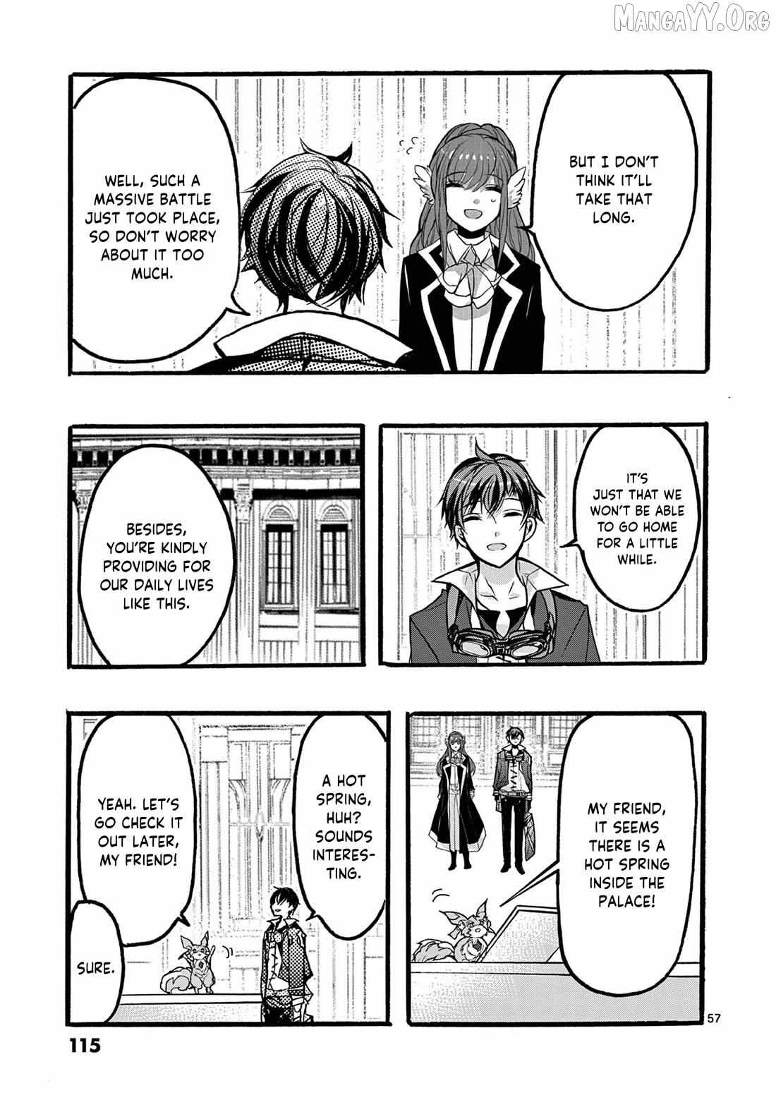 Saikyo Shoku  Kara Shokyu Shoku  Ni Nattano Ni, Naze Ka Yushatachi Kara Tayoraretemasu Chapter 46 page 58 - 