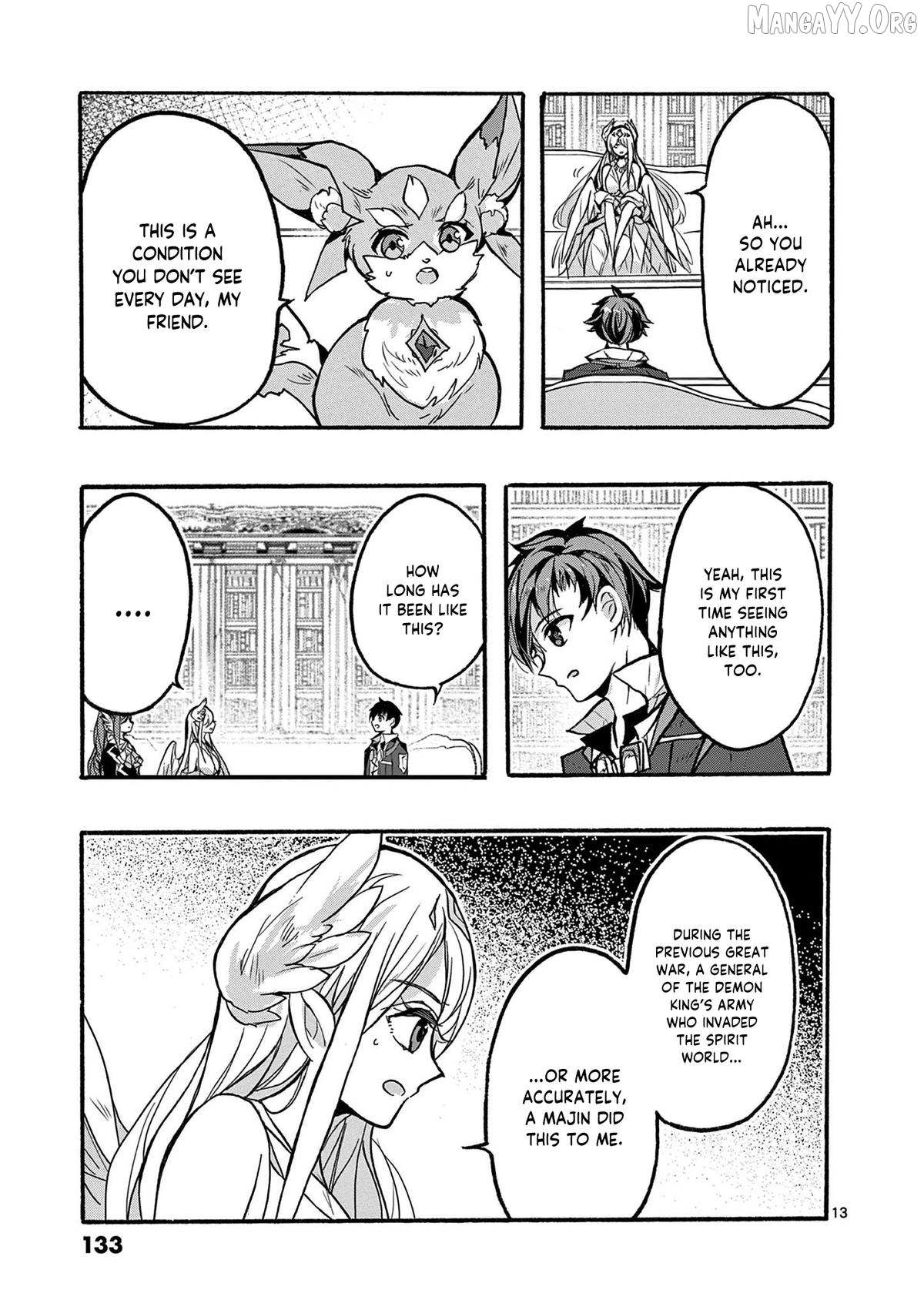Saikyo Shoku  Kara Shokyu Shoku  Ni Nattano Ni, Naze Ka Yushatachi Kara Tayoraretemasu Chapter 47 page 14 - 