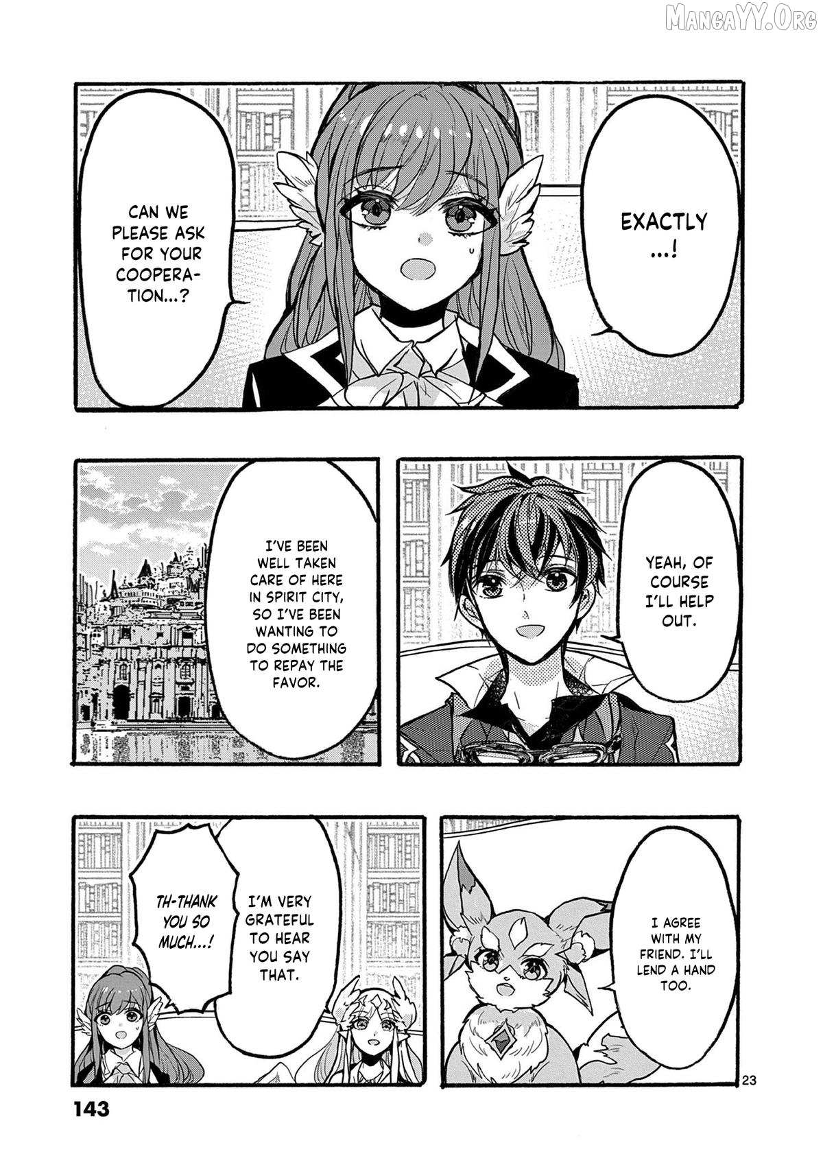 Saikyo Shoku  Kara Shokyu Shoku  Ni Nattano Ni, Naze Ka Yushatachi Kara Tayoraretemasu Chapter 47 page 24 - 