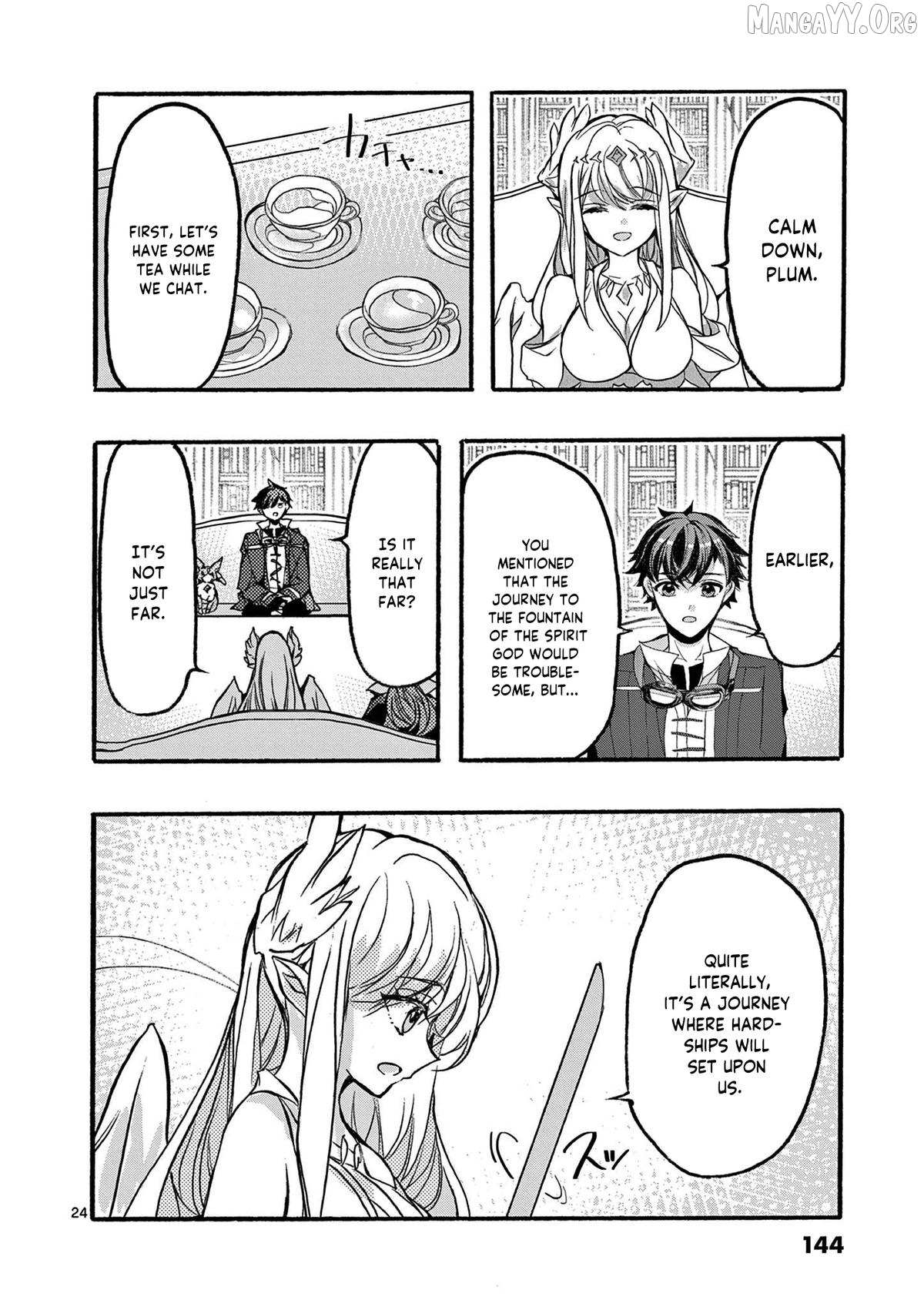 Saikyo Shoku  Kara Shokyu Shoku  Ni Nattano Ni, Naze Ka Yushatachi Kara Tayoraretemasu Chapter 47 page 25 - 