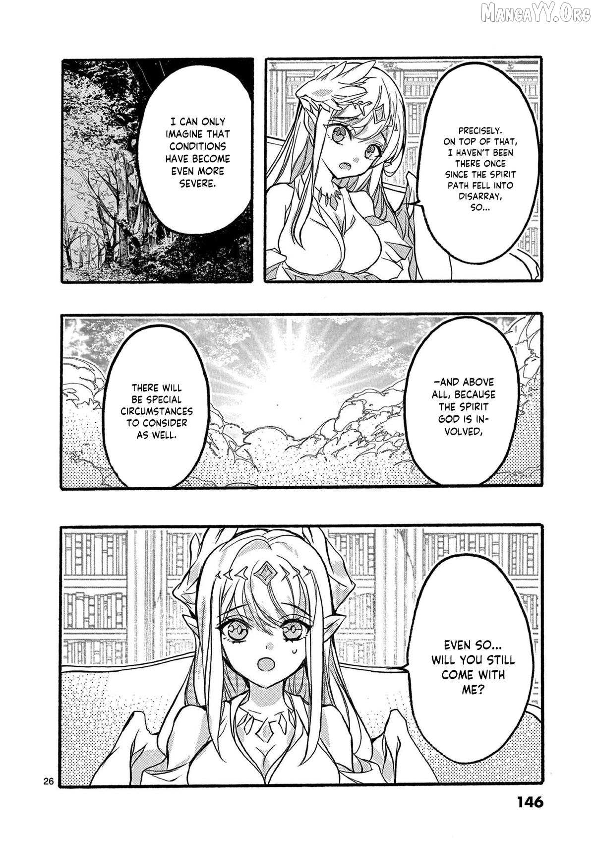 Saikyo Shoku  Kara Shokyu Shoku  Ni Nattano Ni, Naze Ka Yushatachi Kara Tayoraretemasu Chapter 47 page 27 - 