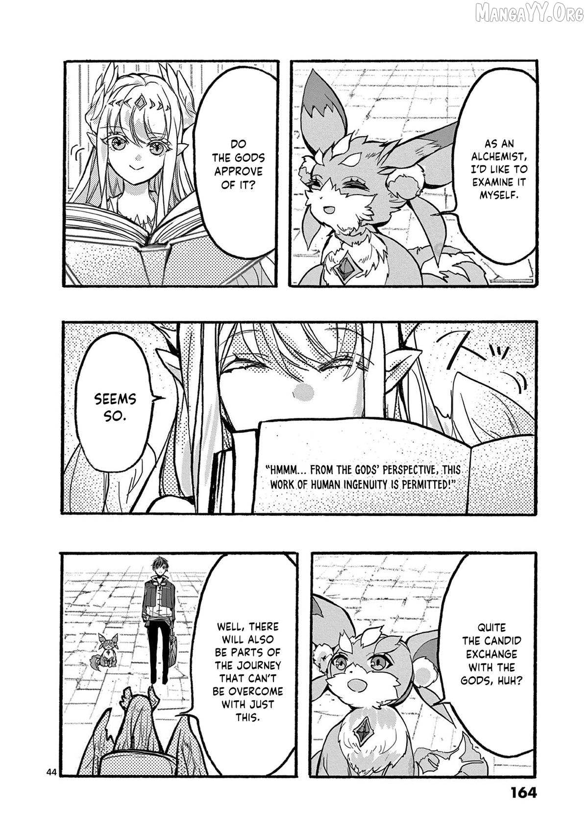 Saikyo Shoku  Kara Shokyu Shoku  Ni Nattano Ni, Naze Ka Yushatachi Kara Tayoraretemasu Chapter 47 page 45 - 