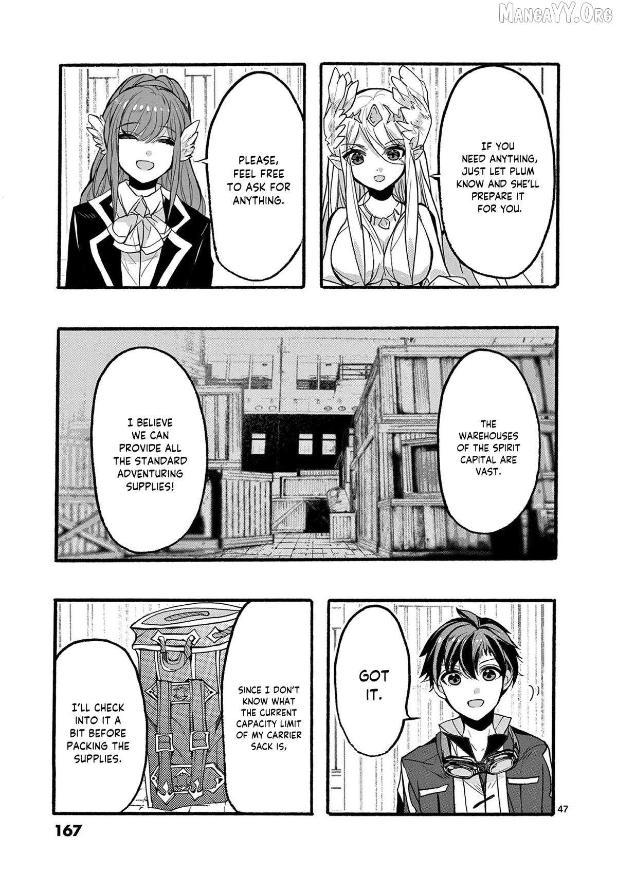 Saikyo Shoku  Kara Shokyu Shoku  Ni Nattano Ni, Naze Ka Yushatachi Kara Tayoraretemasu Chapter 47 page 48 - 