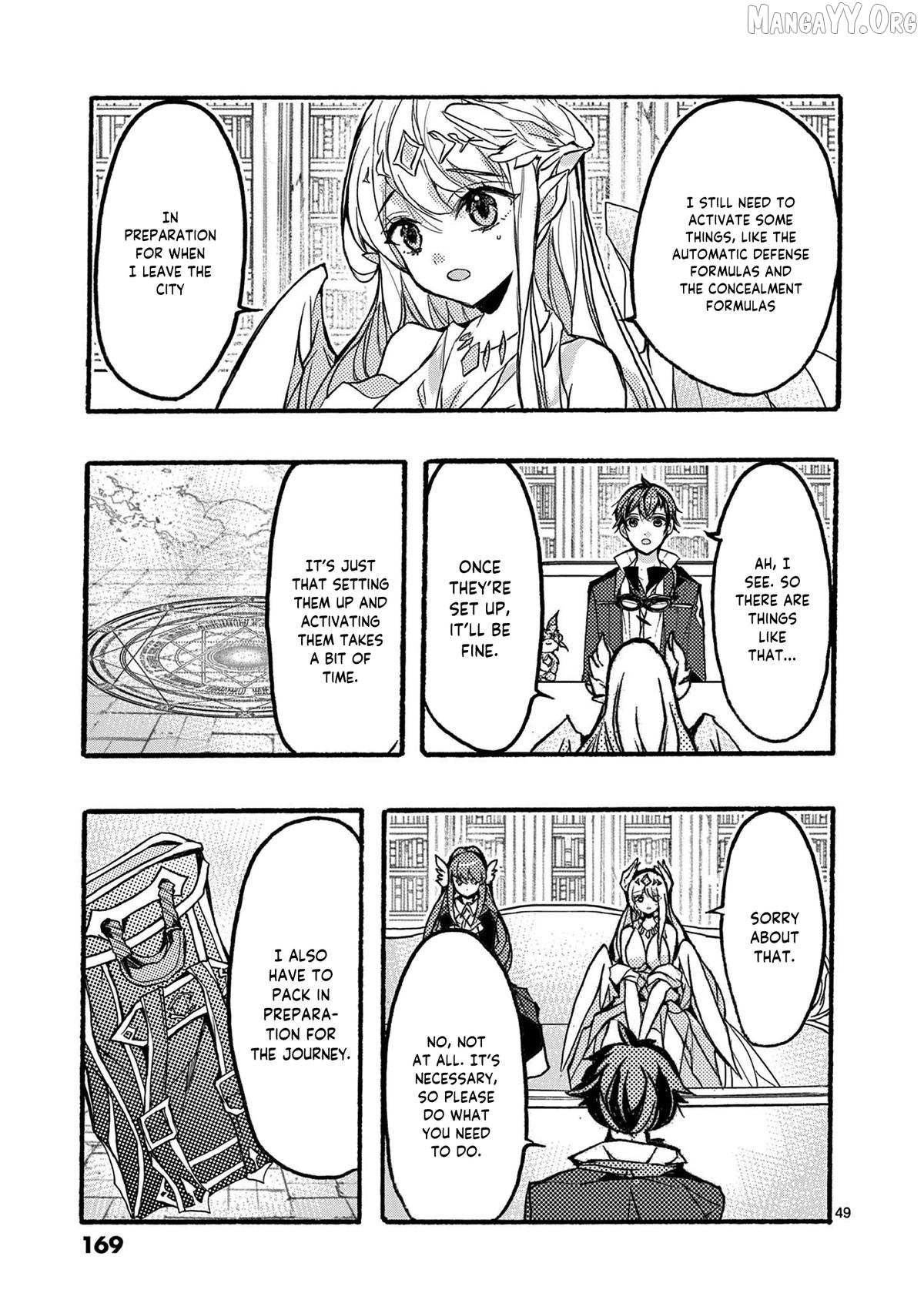 Saikyo Shoku  Kara Shokyu Shoku  Ni Nattano Ni, Naze Ka Yushatachi Kara Tayoraretemasu Chapter 47 page 50 - 