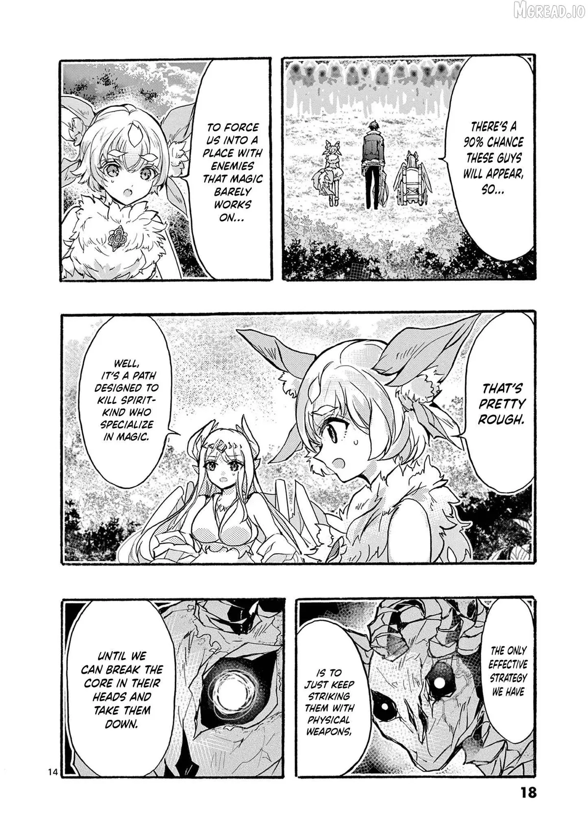 Saikyo Shoku  Kara Shokyu Shoku  Ni Nattano Ni, Naze Ka Yushatachi Kara Tayoraretemasu Chapter 48 page 18 - 