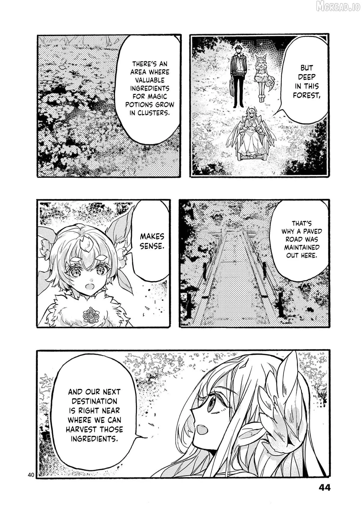 Saikyo Shoku  Kara Shokyu Shoku  Ni Nattano Ni, Naze Ka Yushatachi Kara Tayoraretemasu Chapter 48 page 44 - 