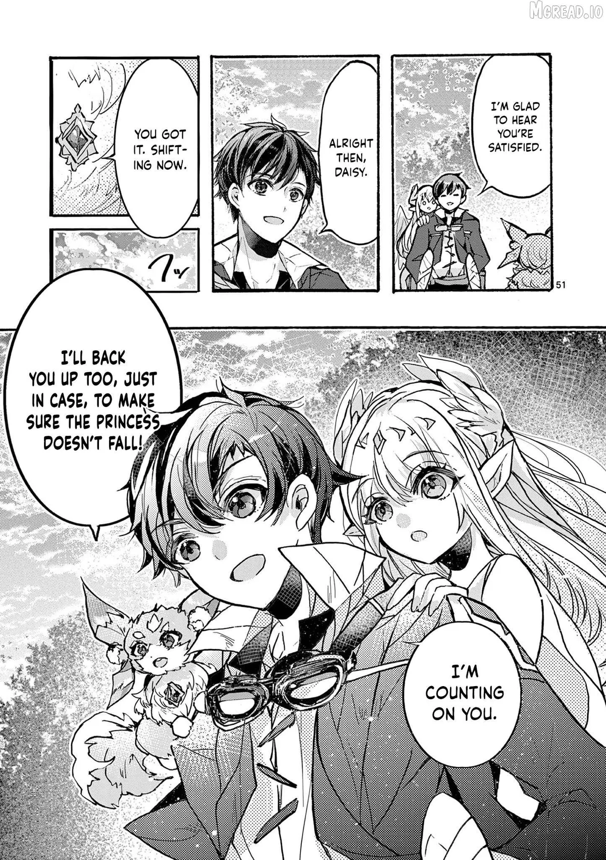 Saikyo Shoku  Kara Shokyu Shoku  Ni Nattano Ni, Naze Ka Yushatachi Kara Tayoraretemasu Chapter 48 page 55 - 