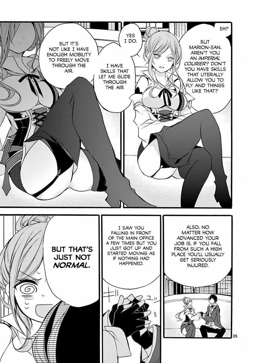 Saikyo Shoku  Kara Shokyu Shoku  Ni Nattano Ni, Naze Ka Yushatachi Kara Tayoraretemasu Chapter 7 page 34 - 