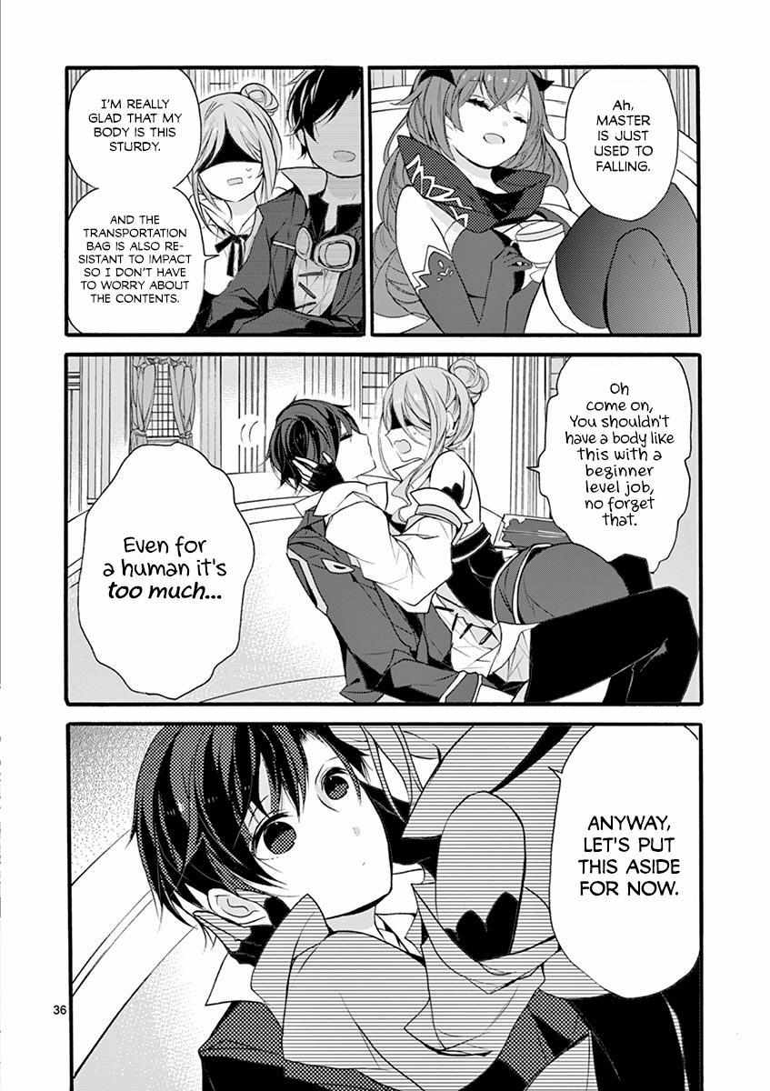 Saikyo Shoku  Kara Shokyu Shoku  Ni Nattano Ni, Naze Ka Yushatachi Kara Tayoraretemasu Chapter 7 page 35 - 