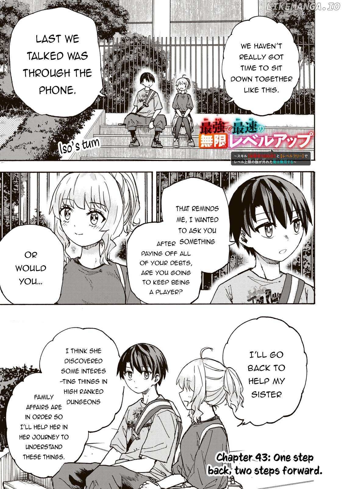 Saikyou de Saisoku no Mugen Level Up Chapter 43 page 2 - 