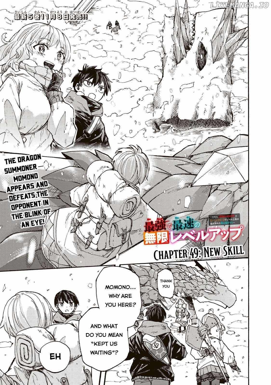 Saikyou de Saisoku no Mugen Level Up Chapter 49 page 2 - 