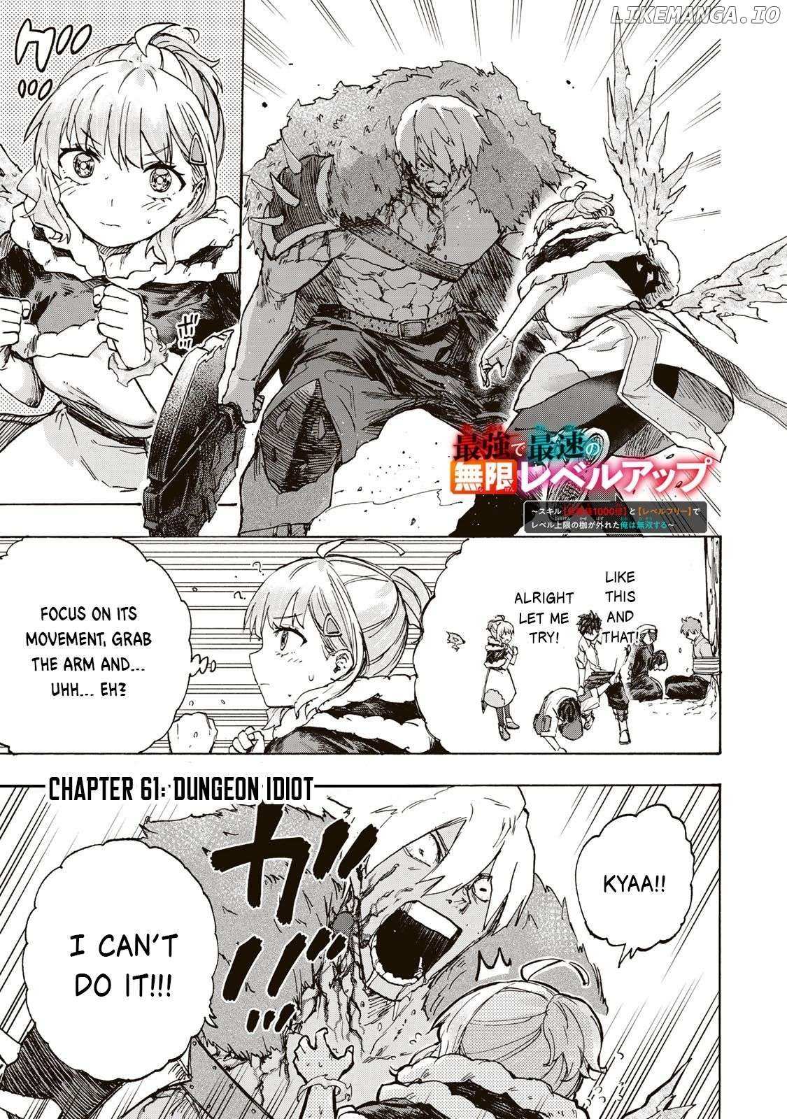 Saikyou de Saisoku no Mugen Level Up Chapter 61 page 2 - 