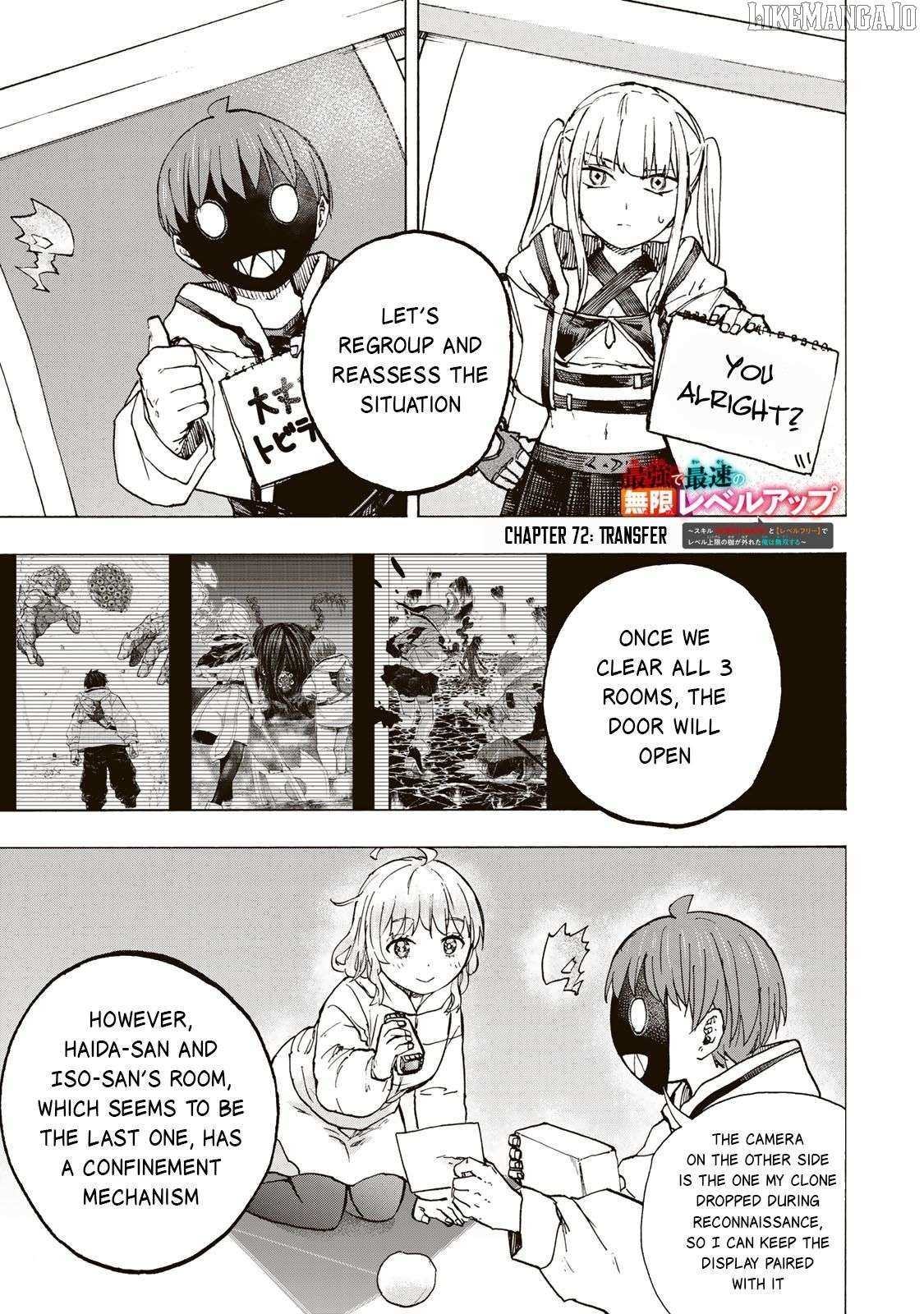 Saikyou de Saisoku no Mugen Level Up Chapter 72 page 2 - 