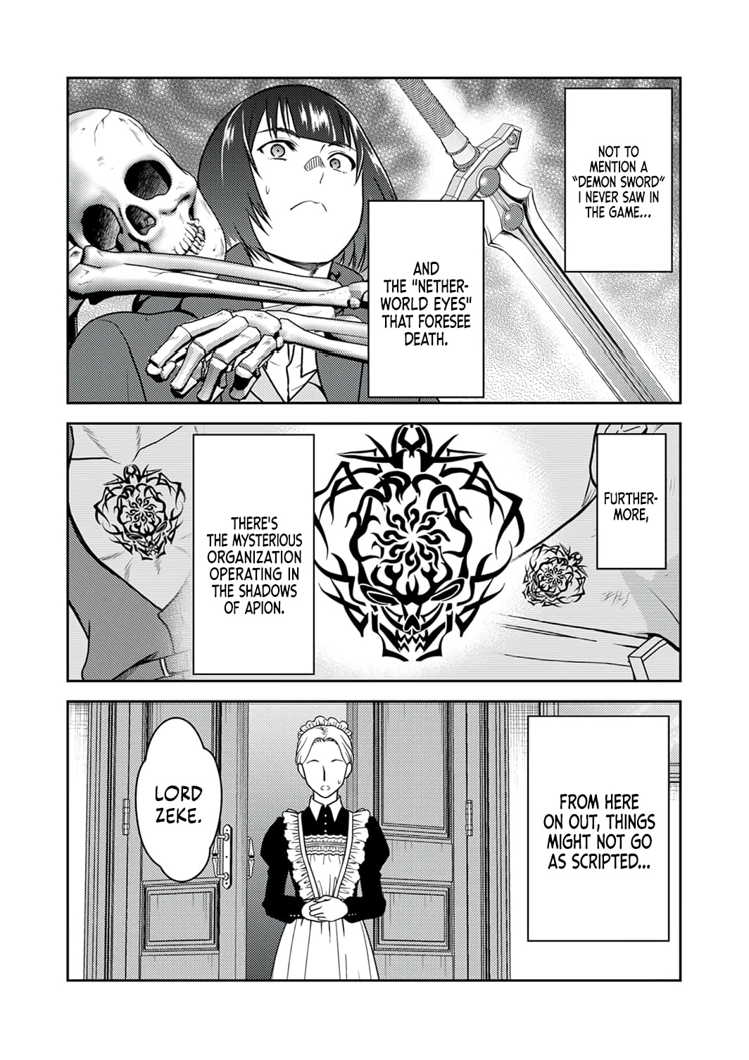 Saikyou Kizoku wa Shibou Flag o Kutsugaesu Chapter 14 page 9 - 