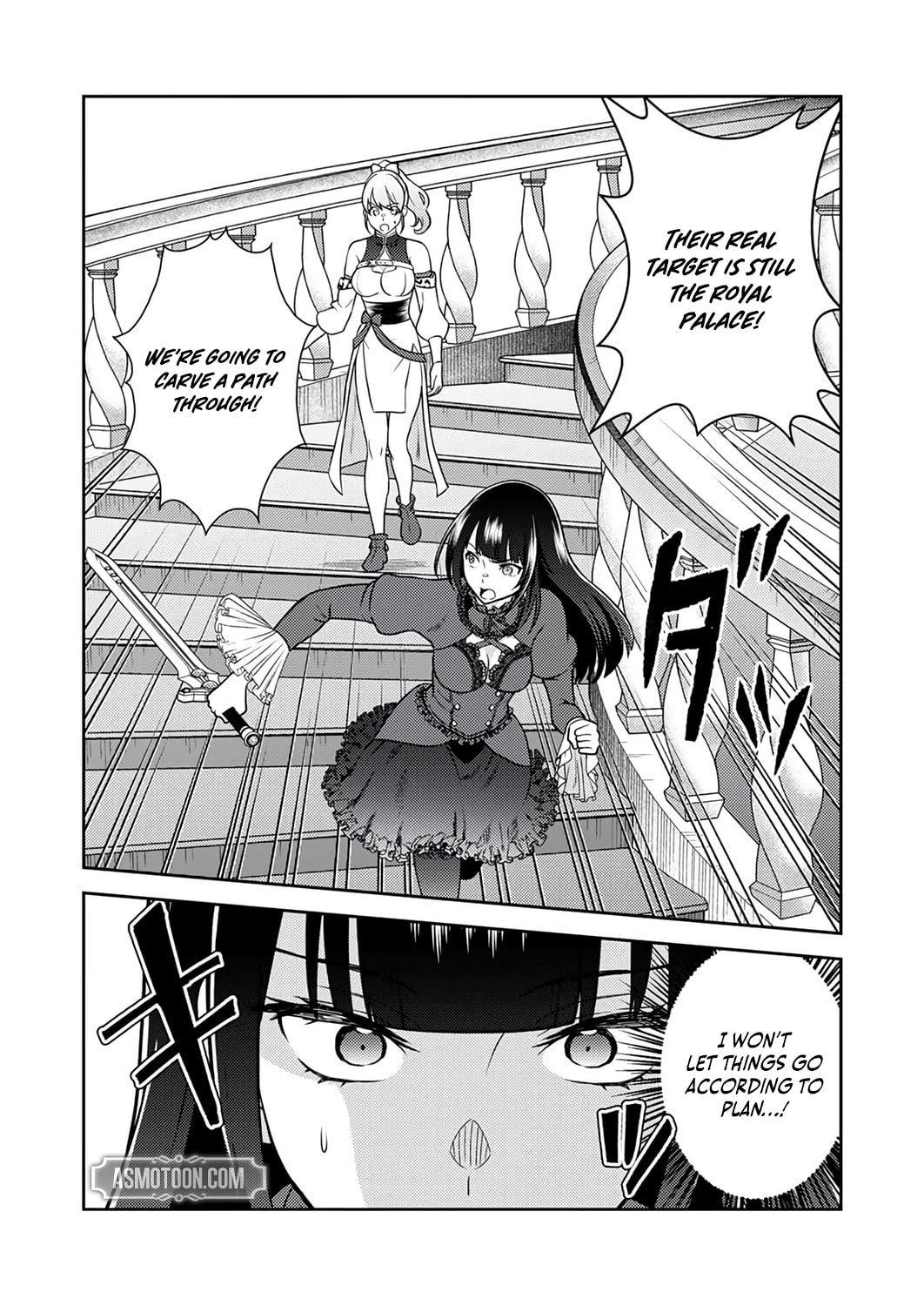Saikyou Kizoku wa Shibou Flag o Kutsugaesu Chapter 17 page 33 - 