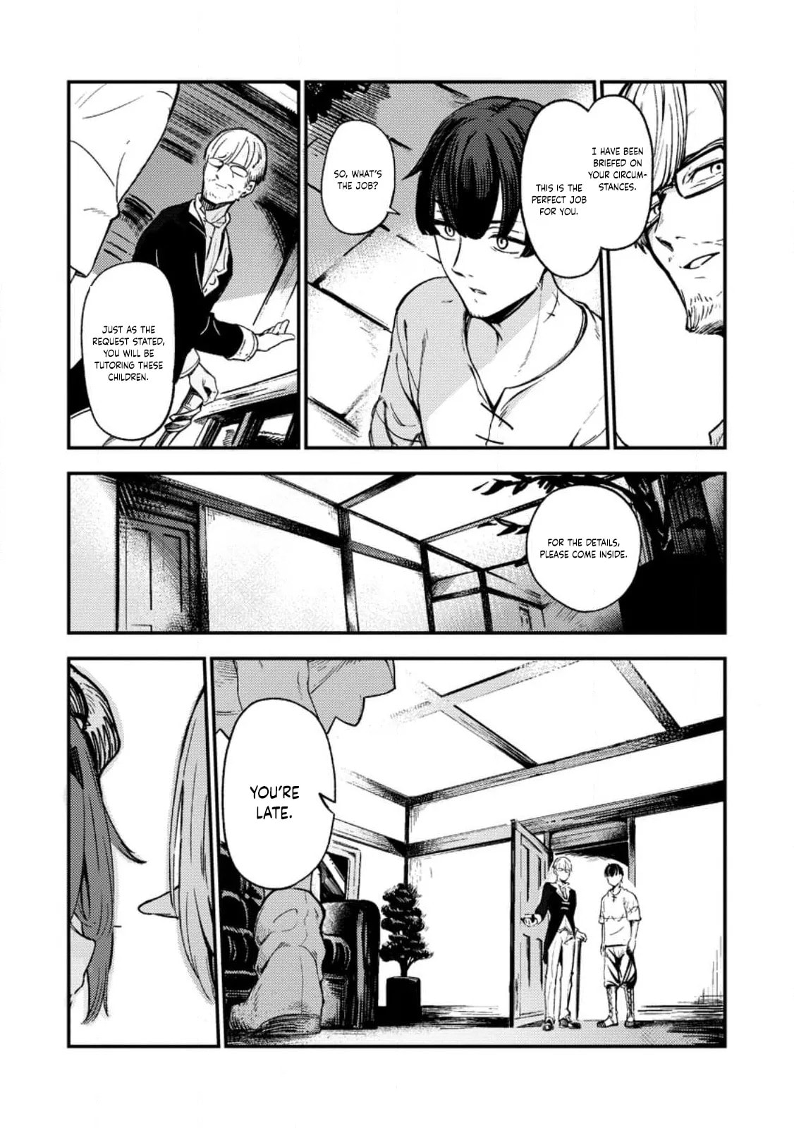 Saikyou Kyuutei Shinanyaku no Ossan, Tsuihousareta Hekichi de Musou Suru: Maboroshi to Natta Shuzoku no Bishoujo-tachi wo Sodatete Henkyou wo Kaitaku Chapter 1.1 page 14 - 