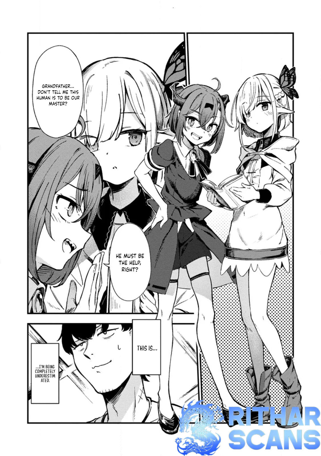 Saikyou Kyuutei Shinanyaku no Ossan, Tsuihousareta Hekichi de Musou Suru: Maboroshi to Natta Shuzoku no Bishoujo-tachi wo Sodatete Henkyou wo Kaitaku Chapter 1.1 page 15 - 