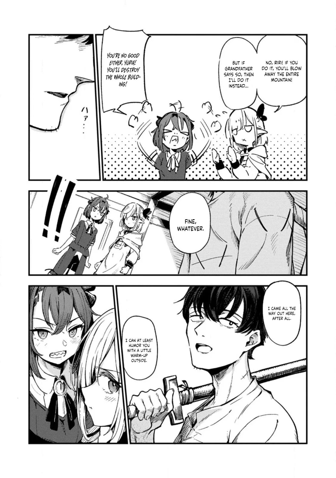 Saikyou Kyuutei Shinanyaku no Ossan, Tsuihousareta Hekichi de Musou Suru: Maboroshi to Natta Shuzoku no Bishoujo-tachi wo Sodatete Henkyou wo Kaitaku Chapter 1.1 page 20 - 