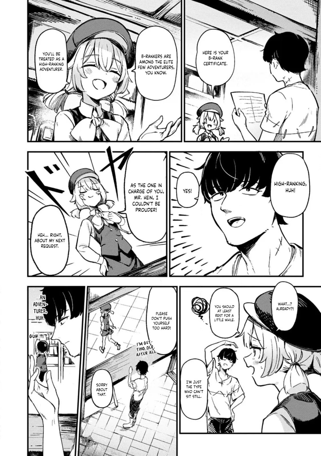 Saikyou Kyuutei Shinanyaku no Ossan, Tsuihousareta Hekichi de Musou Suru: Maboroshi to Natta Shuzoku no Bishoujo-tachi wo Sodatete Henkyou wo Kaitaku Chapter 1.1 page 9 - 