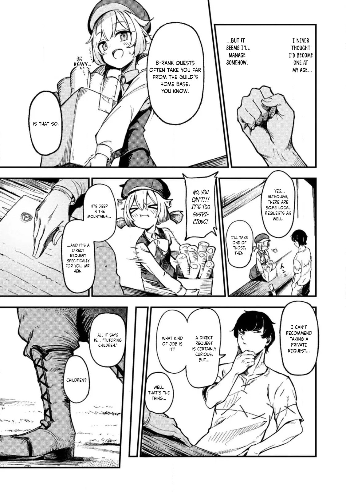 Saikyou Kyuutei Shinanyaku no Ossan, Tsuihousareta Hekichi de Musou Suru: Maboroshi to Natta Shuzoku no Bishoujo-tachi wo Sodatete Henkyou wo Kaitaku Chapter 1.1 page 10 - 