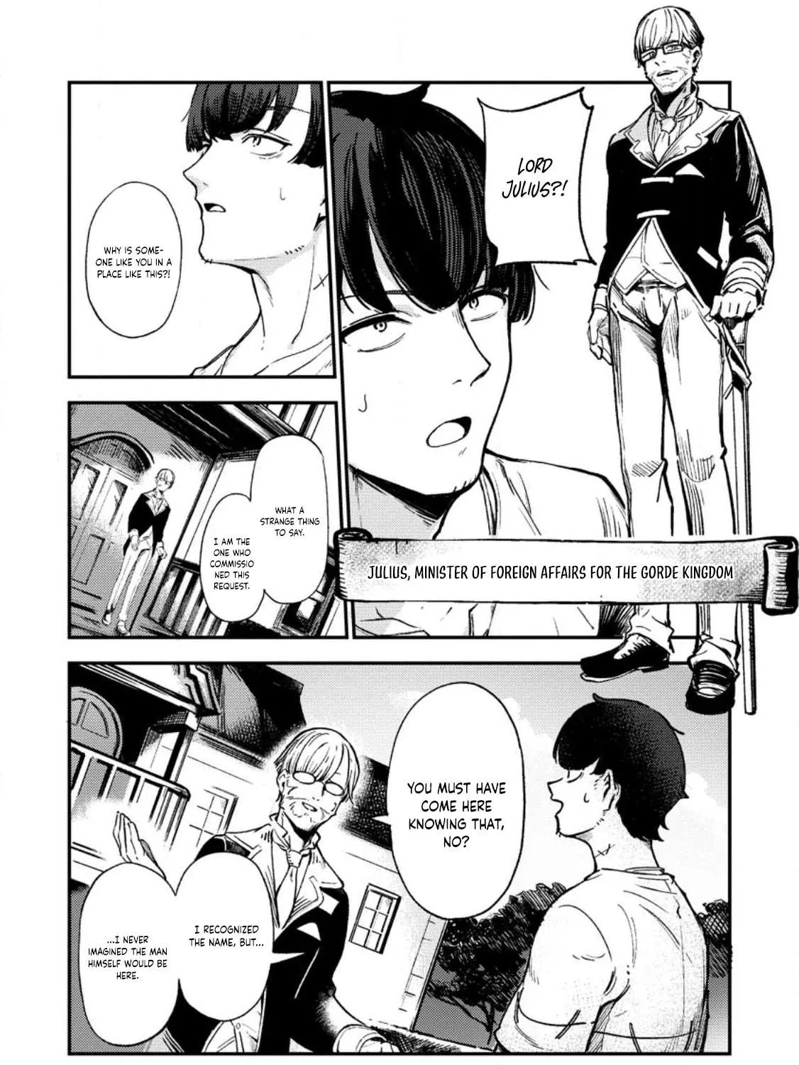 Saikyou Kyuutei Shinanyaku no Ossan, Tsuihousareta Hekichi de Musou Suru: Maboroshi to Natta Shuzoku no Bishoujo-tachi wo Sodatete Henkyou wo Kaitaku Chapter 1 page 23 - 
