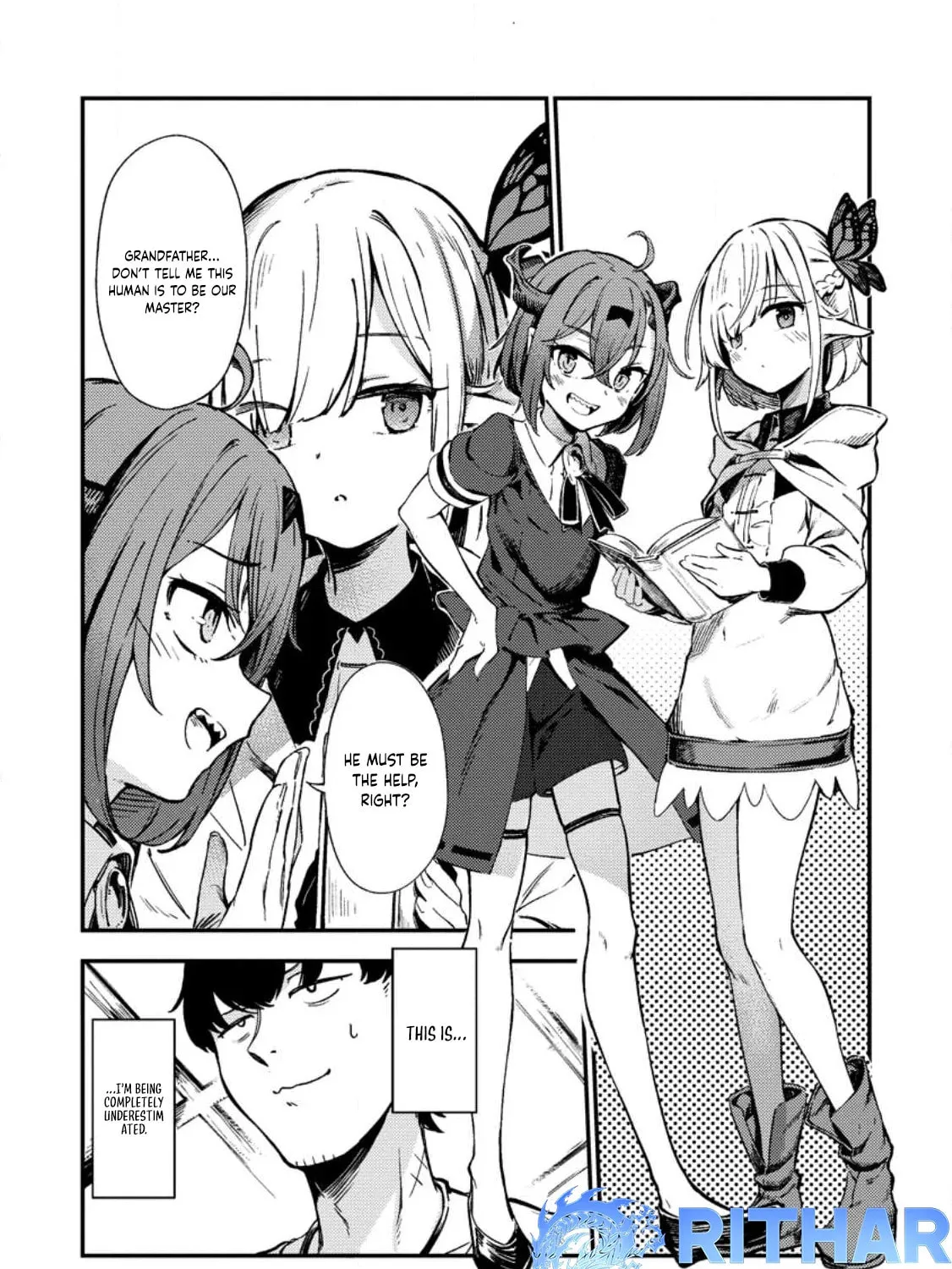 Saikyou Kyuutei Shinanyaku no Ossan, Tsuihousareta Hekichi de Musou Suru: Maboroshi to Natta Shuzoku no Bishoujo-tachi wo Sodatete Henkyou wo Kaitaku Chapter 1 page 27 - 