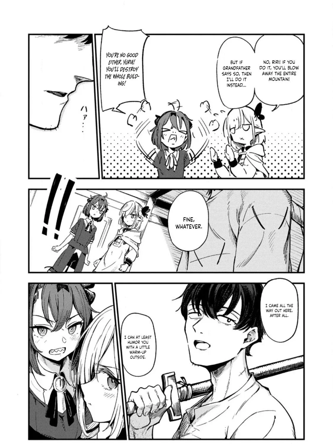 Saikyou Kyuutei Shinanyaku no Ossan, Tsuihousareta Hekichi de Musou Suru: Maboroshi to Natta Shuzoku no Bishoujo-tachi wo Sodatete Henkyou wo Kaitaku Chapter 1 page 37 - 
