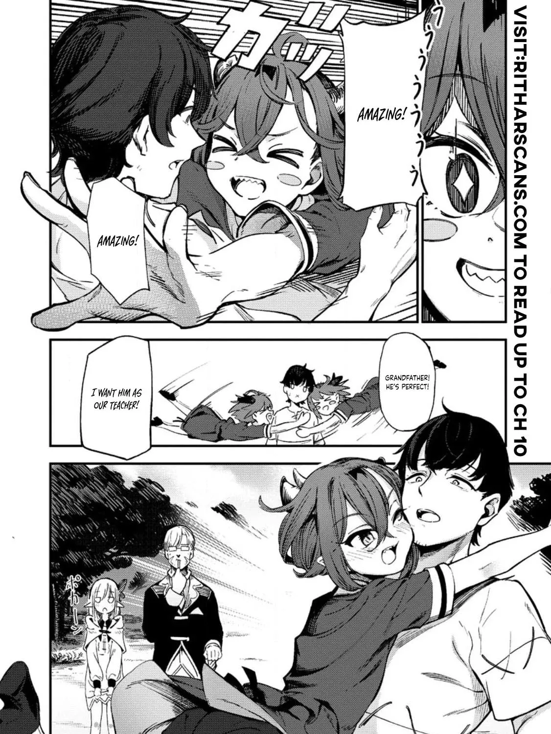 Saikyou Kyuutei Shinanyaku no Ossan, Tsuihousareta Hekichi de Musou Suru: Maboroshi to Natta Shuzoku no Bishoujo-tachi wo Sodatete Henkyou wo Kaitaku Chapter 1 page 55 - 