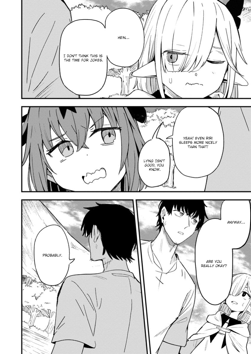 Saikyou Kyuutei Shinanyaku no Ossan, Tsuihousareta Hekichi de Musou Suru: Maboroshi to Natta Shuzoku no Bishoujo-tachi wo Sodatete Henkyou wo Kaitaku Chapter 10.3 page 8 - 