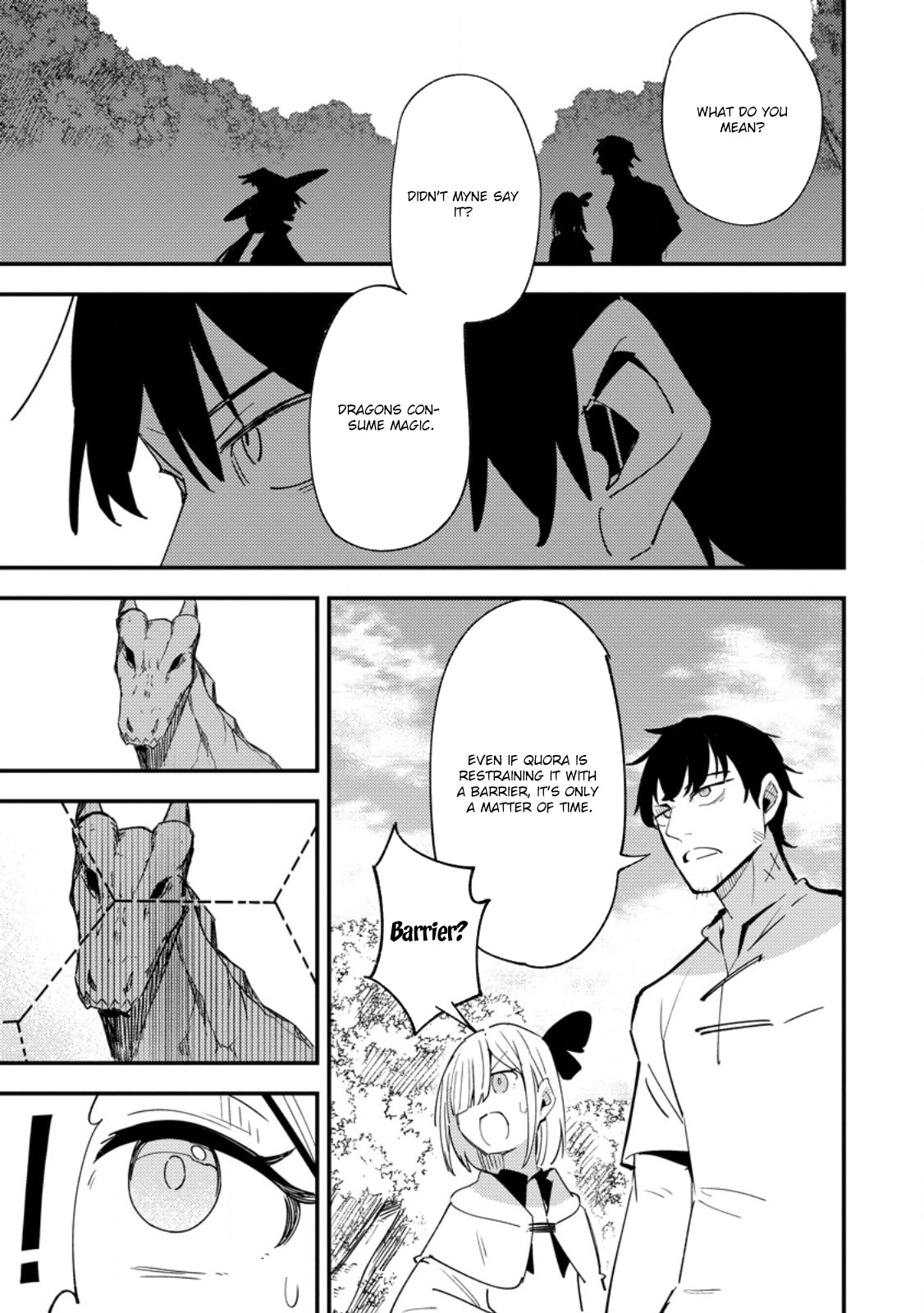 Saikyou Kyuutei Shinanyaku no Ossan, Tsuihousareta Hekichi de Musou Suru: Maboroshi to Natta Shuzoku no Bishoujo-tachi wo Sodatete Henkyou wo Kaitaku Chapter 11.3 page 5 - 