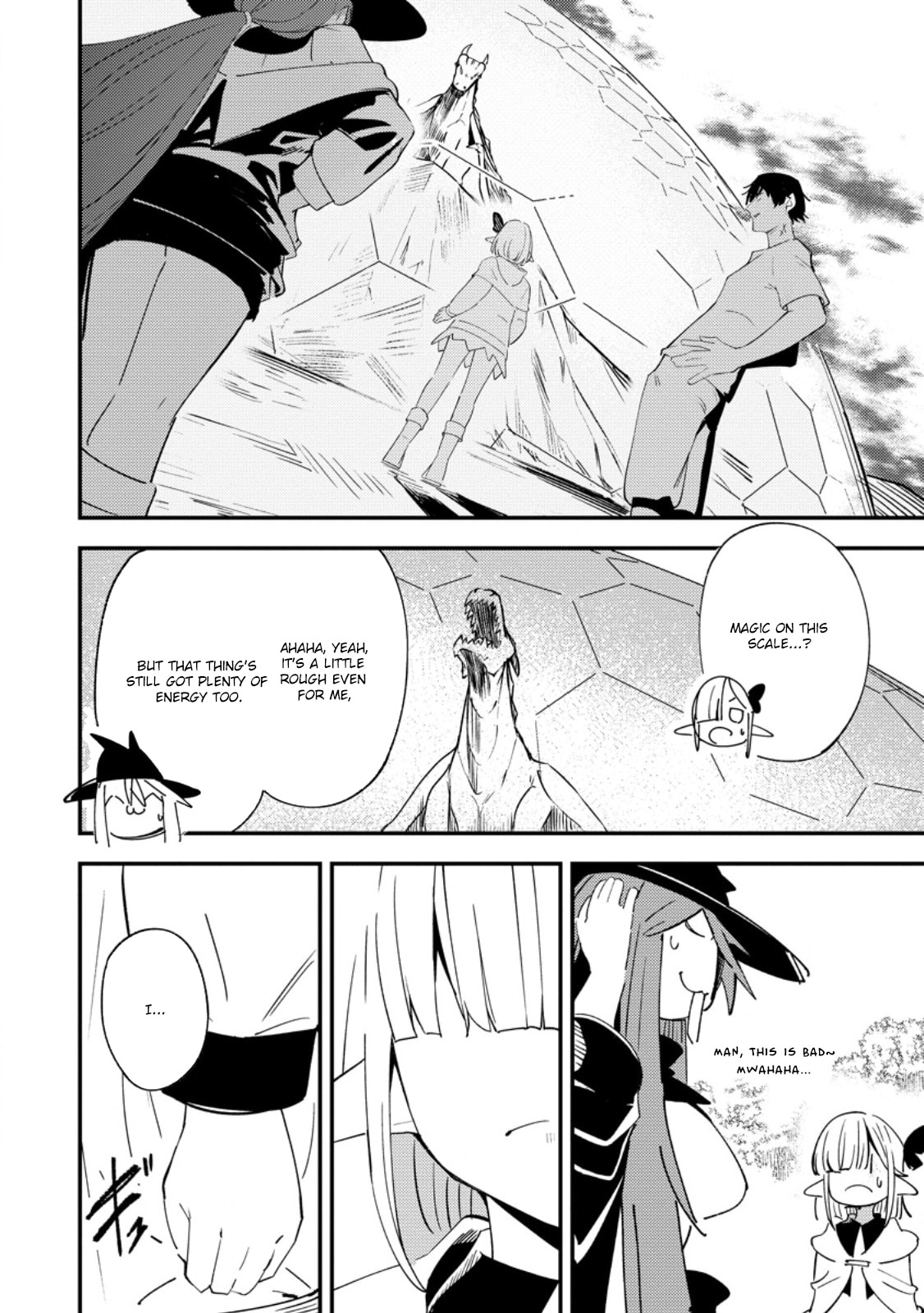 Saikyou Kyuutei Shinanyaku no Ossan, Tsuihousareta Hekichi de Musou Suru: Maboroshi to Natta Shuzoku no Bishoujo-tachi wo Sodatete Henkyou wo Kaitaku Chapter 11.3 page 6 - 