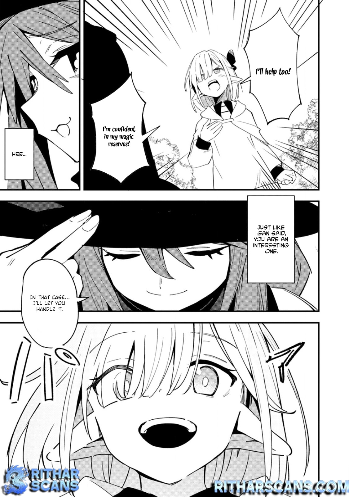 Saikyou Kyuutei Shinanyaku no Ossan, Tsuihousareta Hekichi de Musou Suru: Maboroshi to Natta Shuzoku no Bishoujo-tachi wo Sodatete Henkyou wo Kaitaku Chapter 11.3 page 7 - 